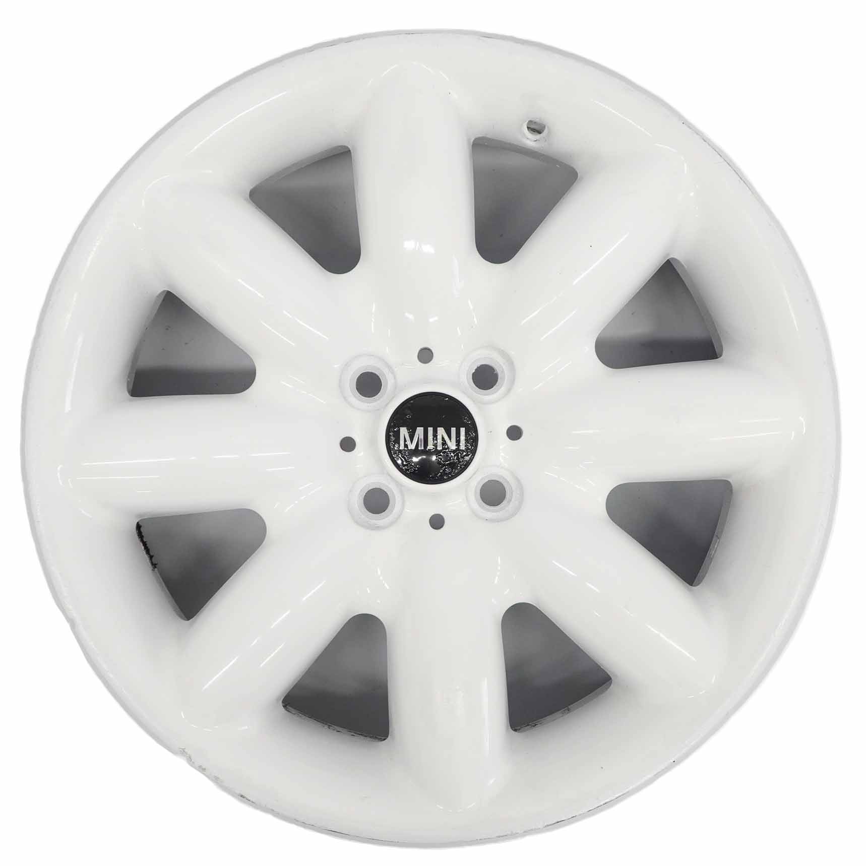 Mini Cooper One R50 R53 R55 R56 White Wheel Alloy Rim 17" 7J ET:48 S-Spoke 85