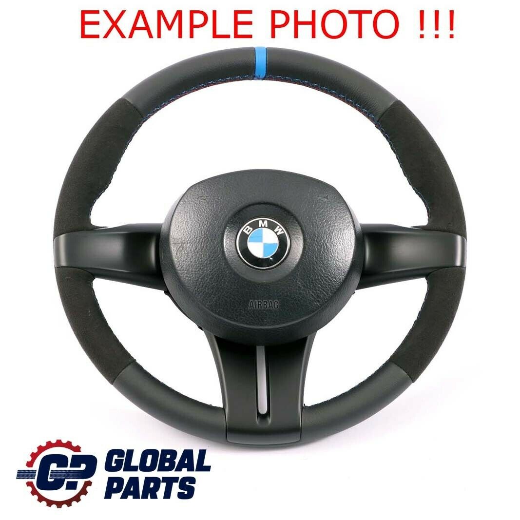 BMW Z4 Series E85 NEW Black Leather / Alcantara M-Sport Look Steering Wheel