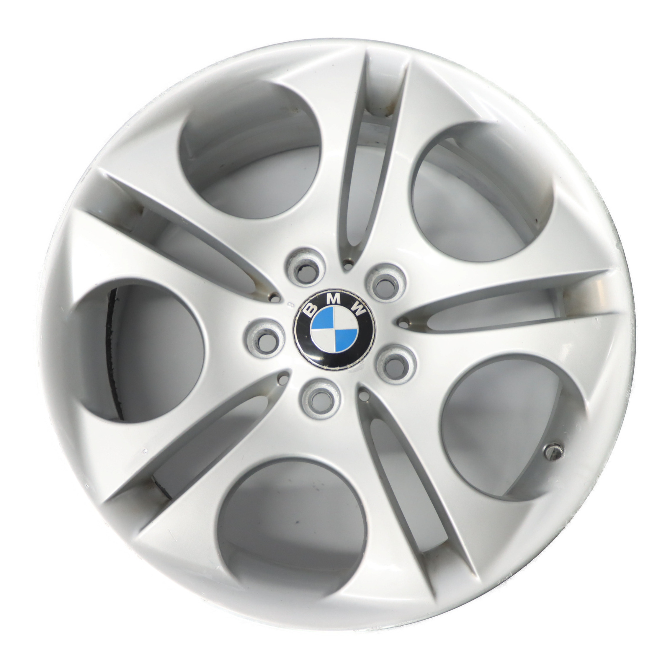 BMW Z4 E85 Silberne Hinter rad felge 18" Ellipsoid Styling 107 8,5J ET:50