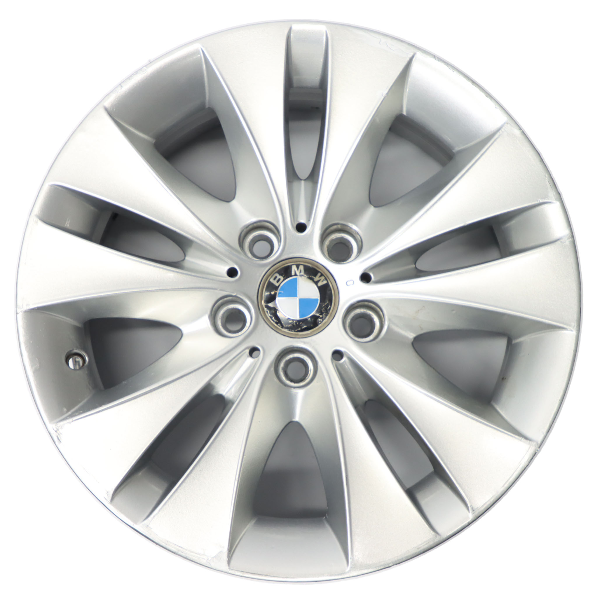 BMW E60 E61 Silber Alu Felge Alufelge 17" Doppel Speiche 116 7,5J ET:20 6758775