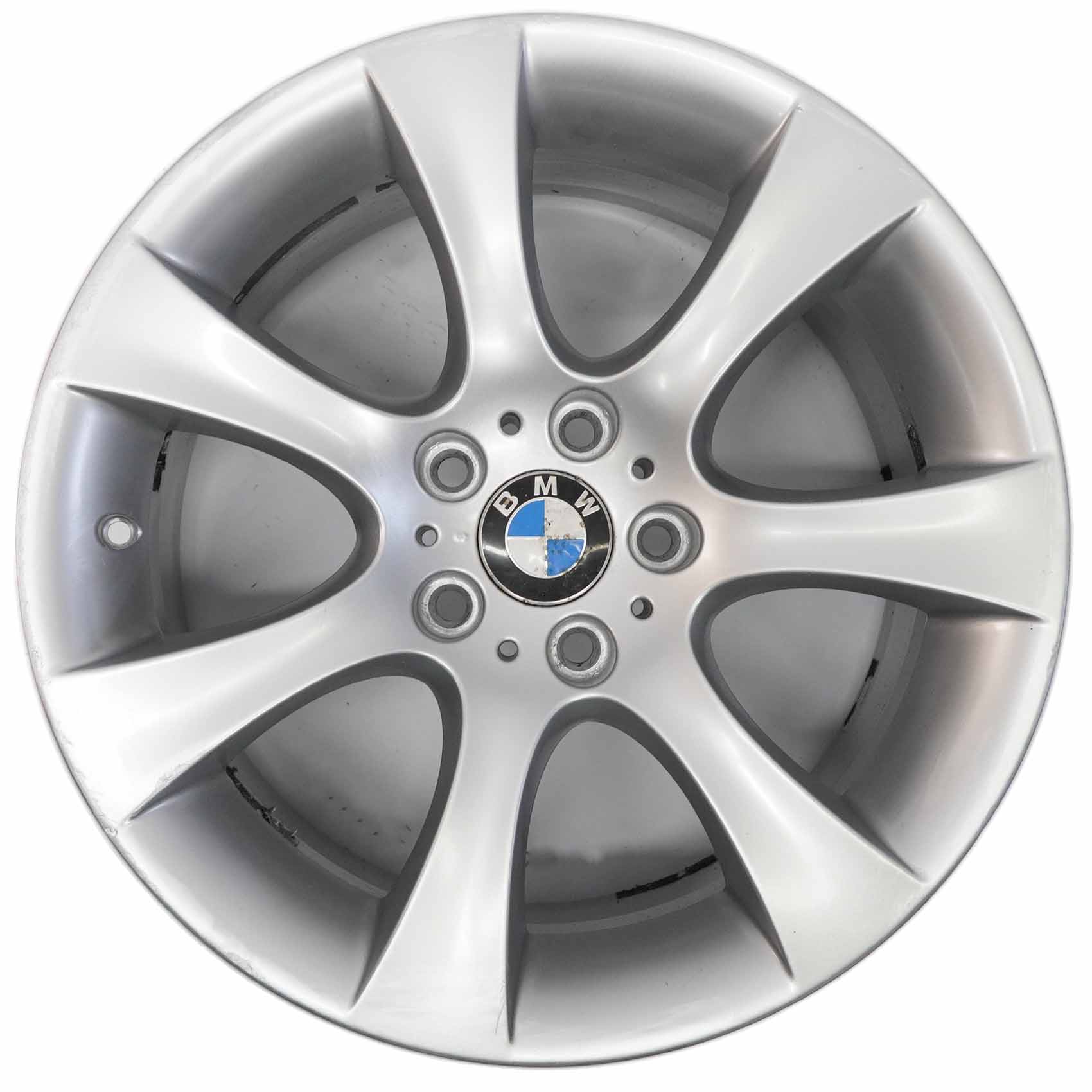 BMW E60 Silber Alu Felge Alufelge 18" Sternspeiche 124 9J ET:32 6760618