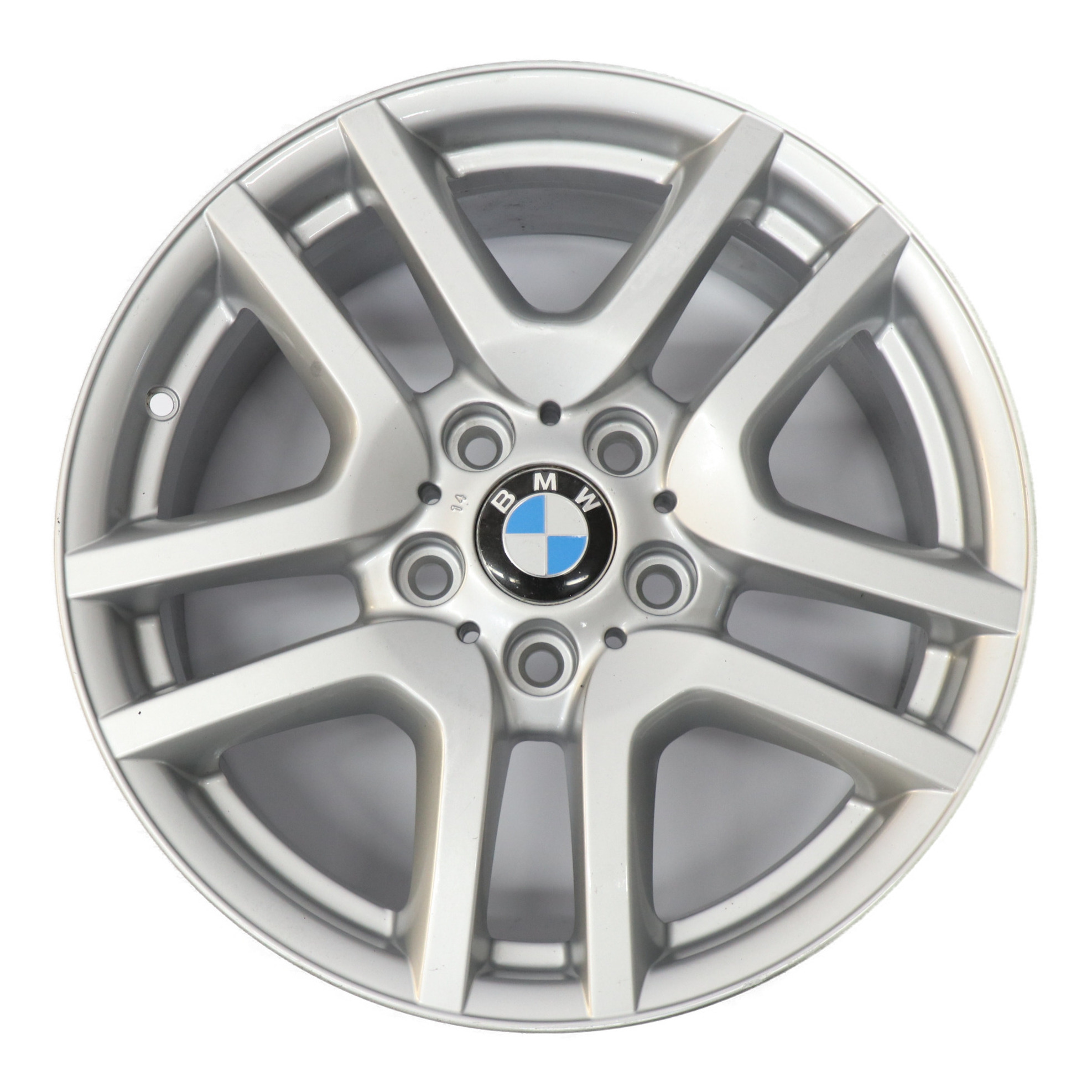 BMW X5 E53 Silber Leichtmetallrad Felge V-Speiche 130 17" 7,5J ET:40 6761929