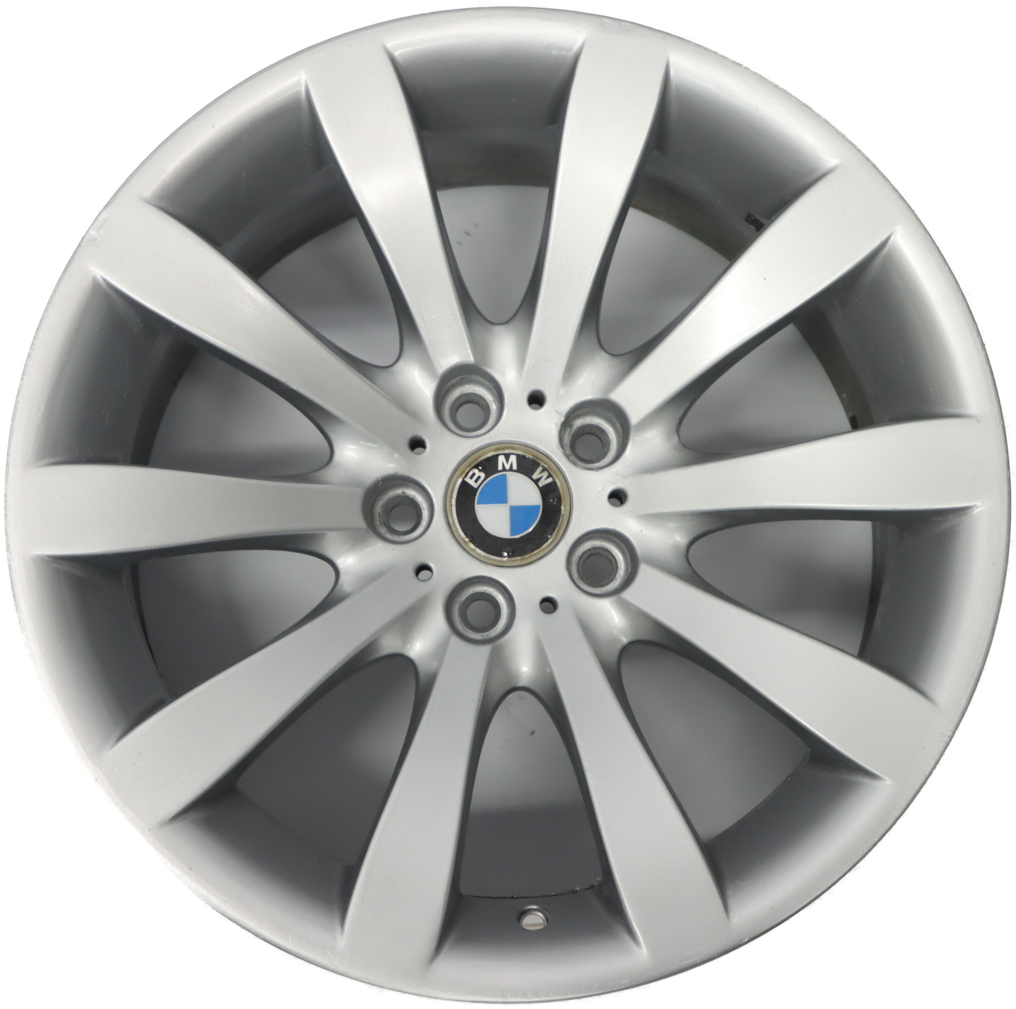 BMW E63 E64 Silver Light Alloy Wheel Rim 19" Star Spoke 218 9J ET:14 6770942