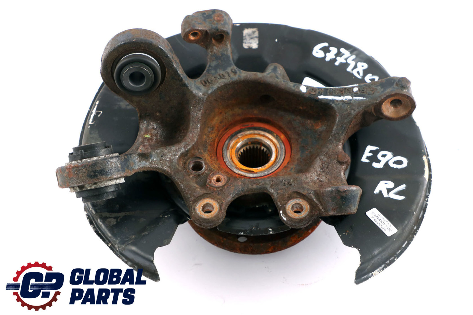 BMW E81 E87 E90 E91 Schwenklager Radträger Rad Träger Flanschnabe Hinten Links