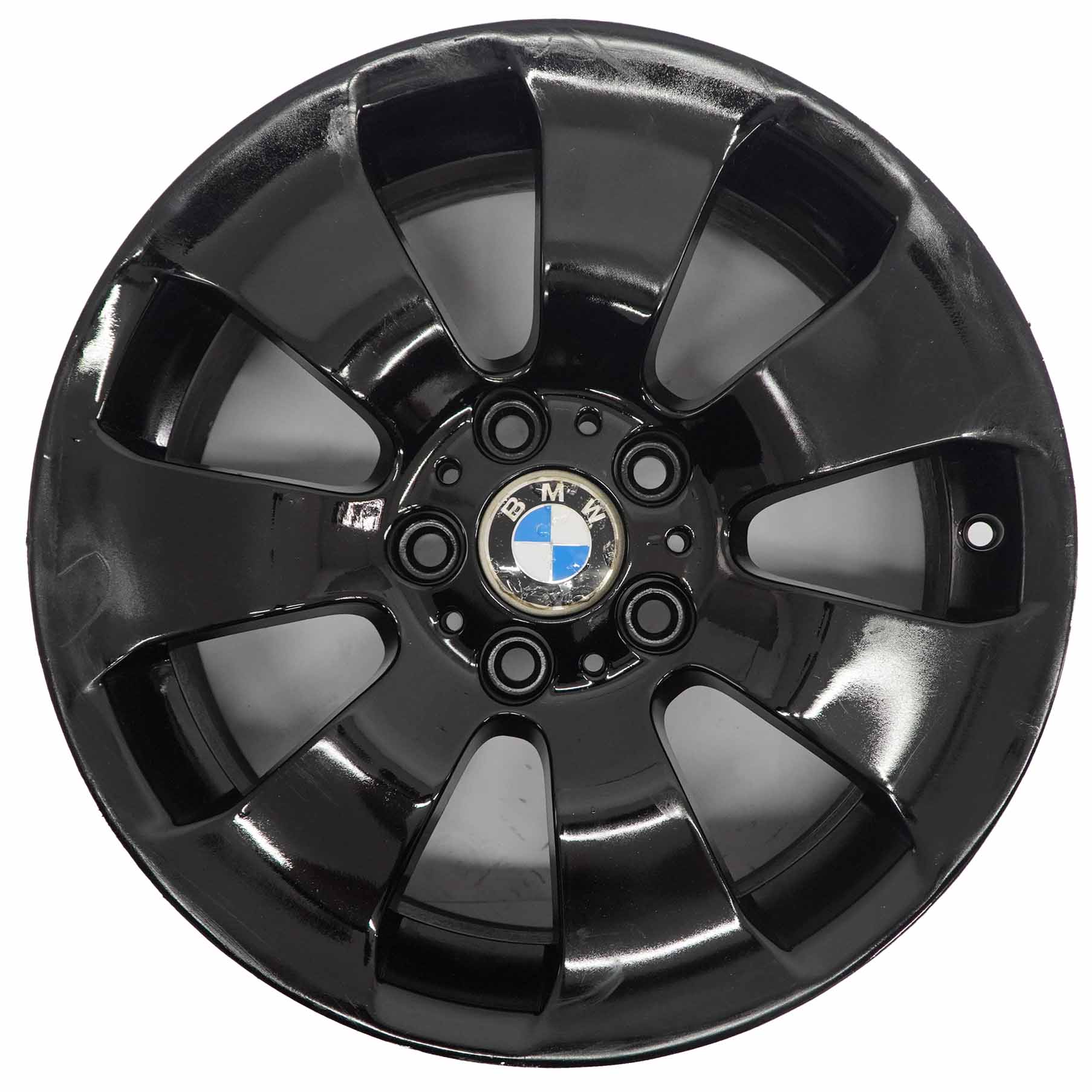 BMW 3 Reihe E90 E91 E92 Schwarz Alu Felge Alufelge 17" 8J ET:34 6775596