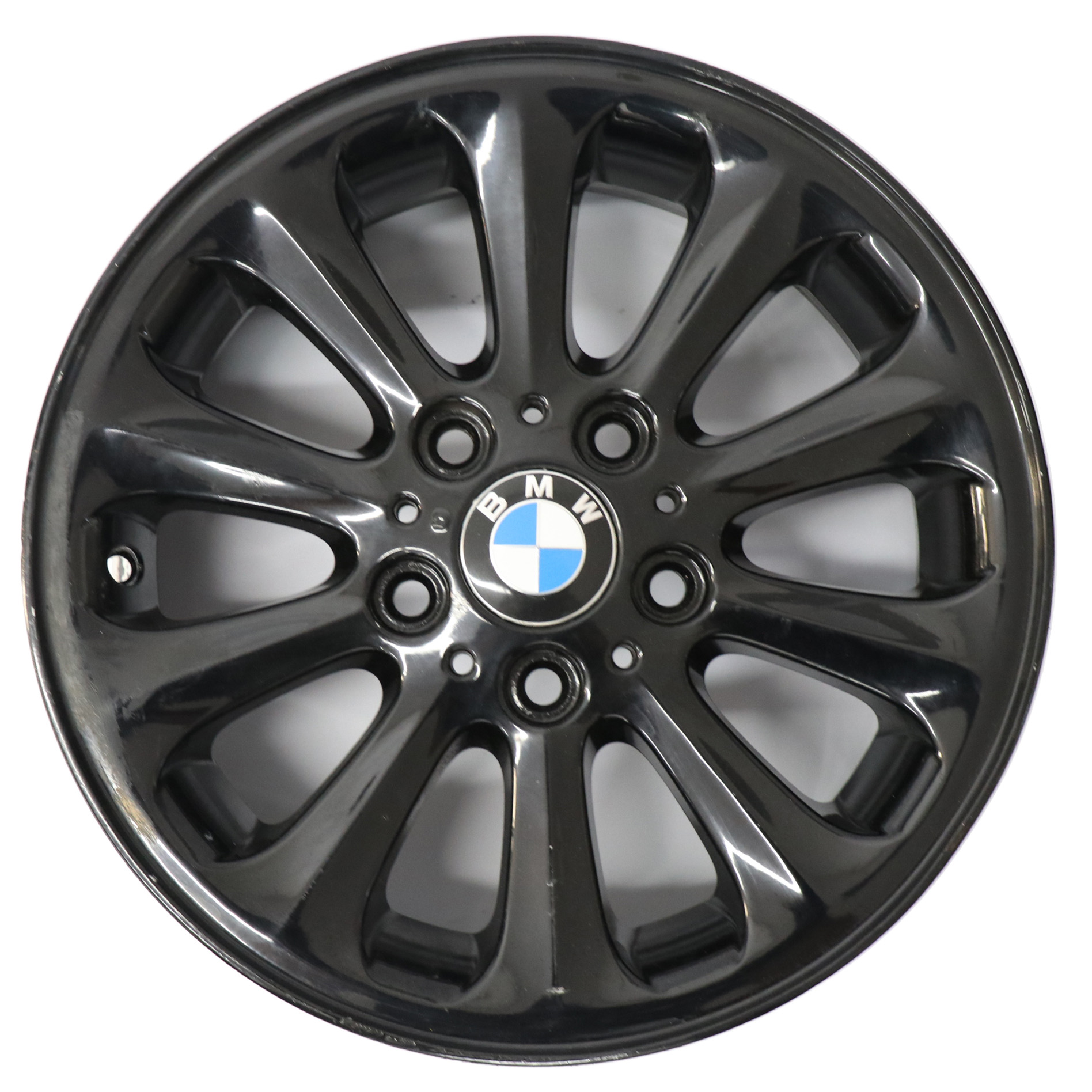 BMW E81 E82 E87 Schwarz Leichtmetallfelge 16" Spider Speiche 139 6,5J 6775618