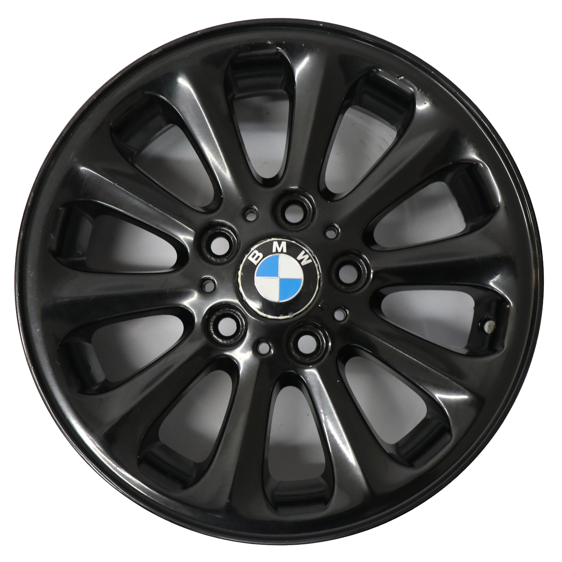 BMW E81 E82 E87 Schwarz Leichtmetallfelge 16" Spider Speiche 139 6,5J 6775618