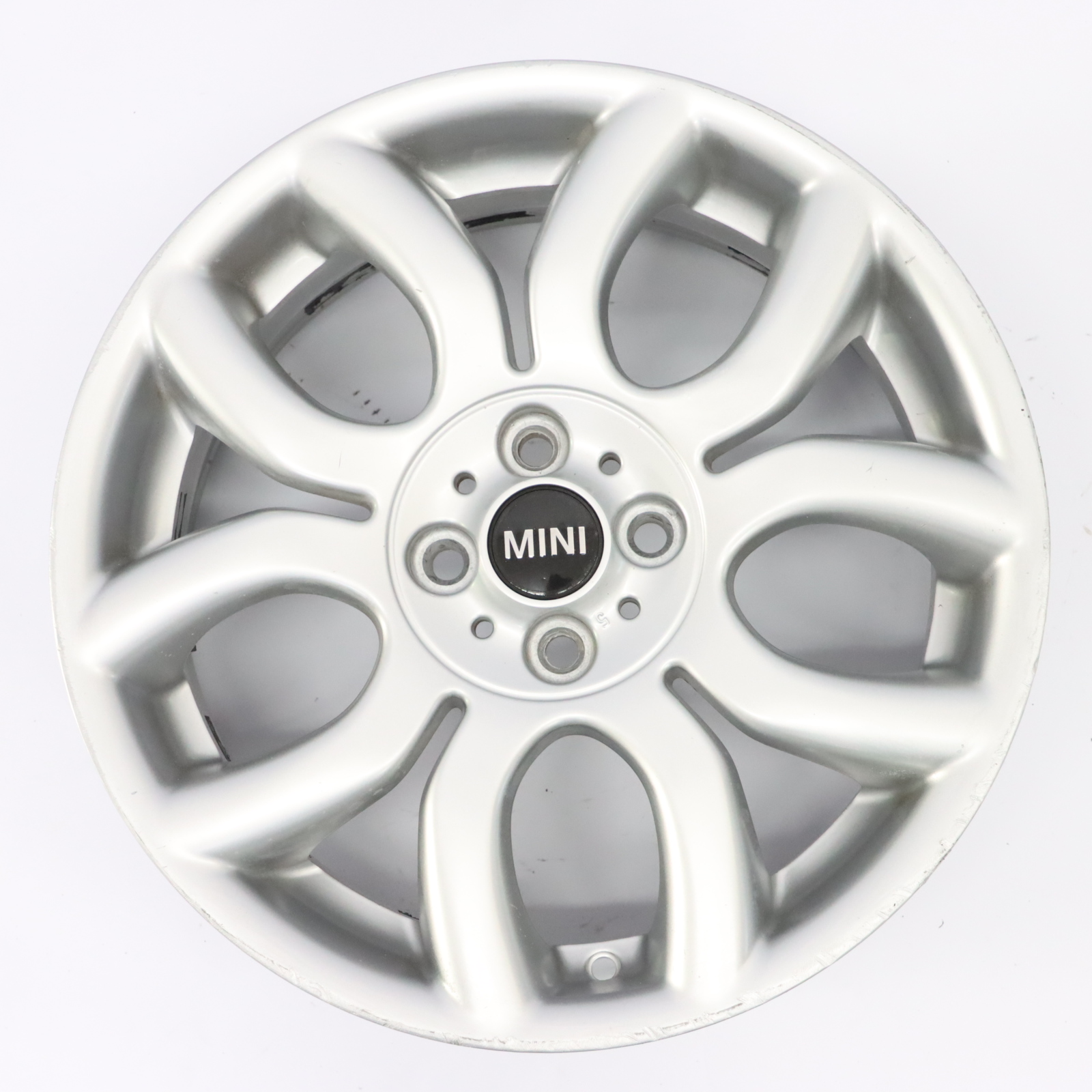 Mini Cooper R50 R55 R56 R57 Silber Alu Felge Alufelge 17" 7J Flamme Speiche 97