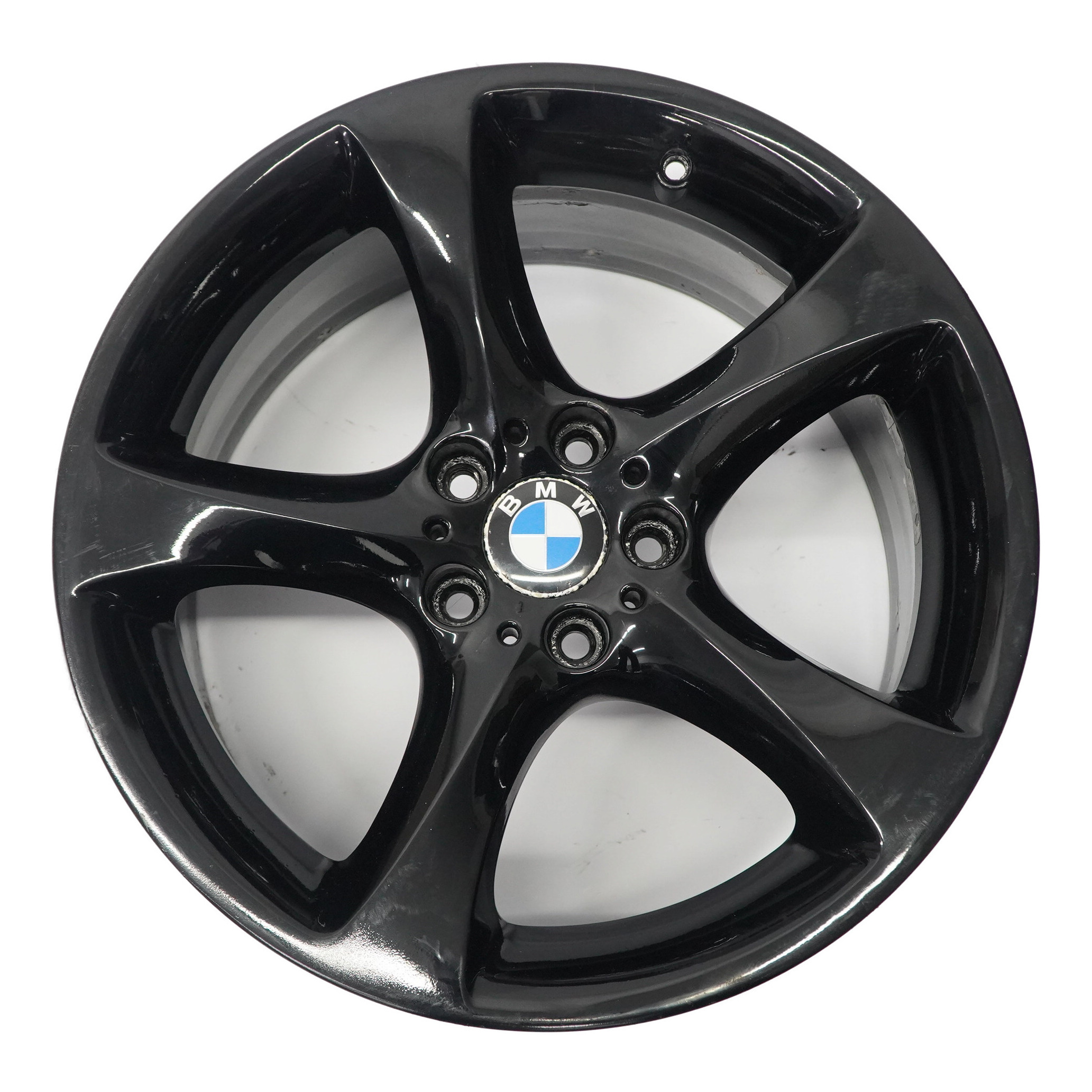 BMW E90 E91 Schwarzes Hinterrad Alufelge 19" Sternspeiche 230 9J ET:39 6779659