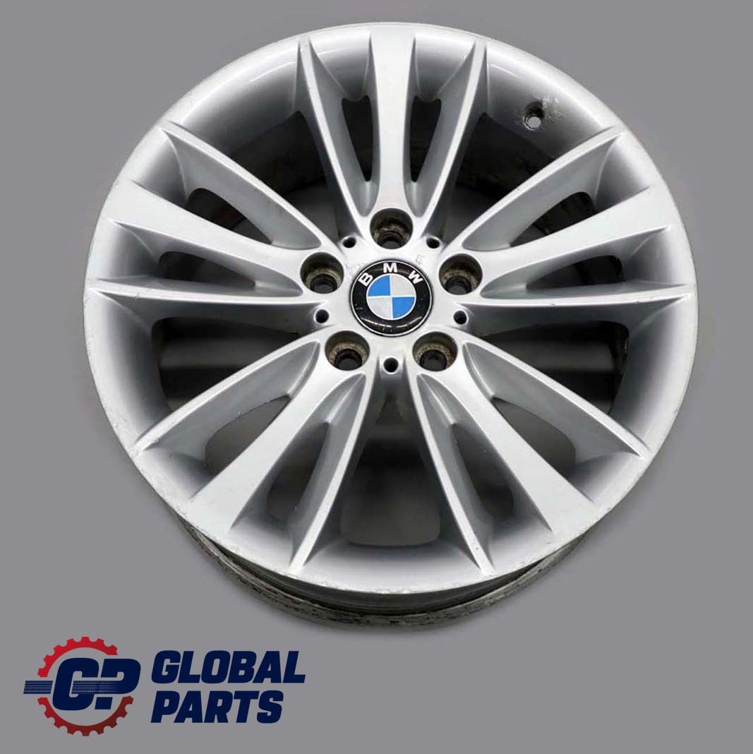 BMW E81 E82 E87 Silber Hinten Alufelge Alu Felge 18" 8,5J ET:52 W-Speiche 263