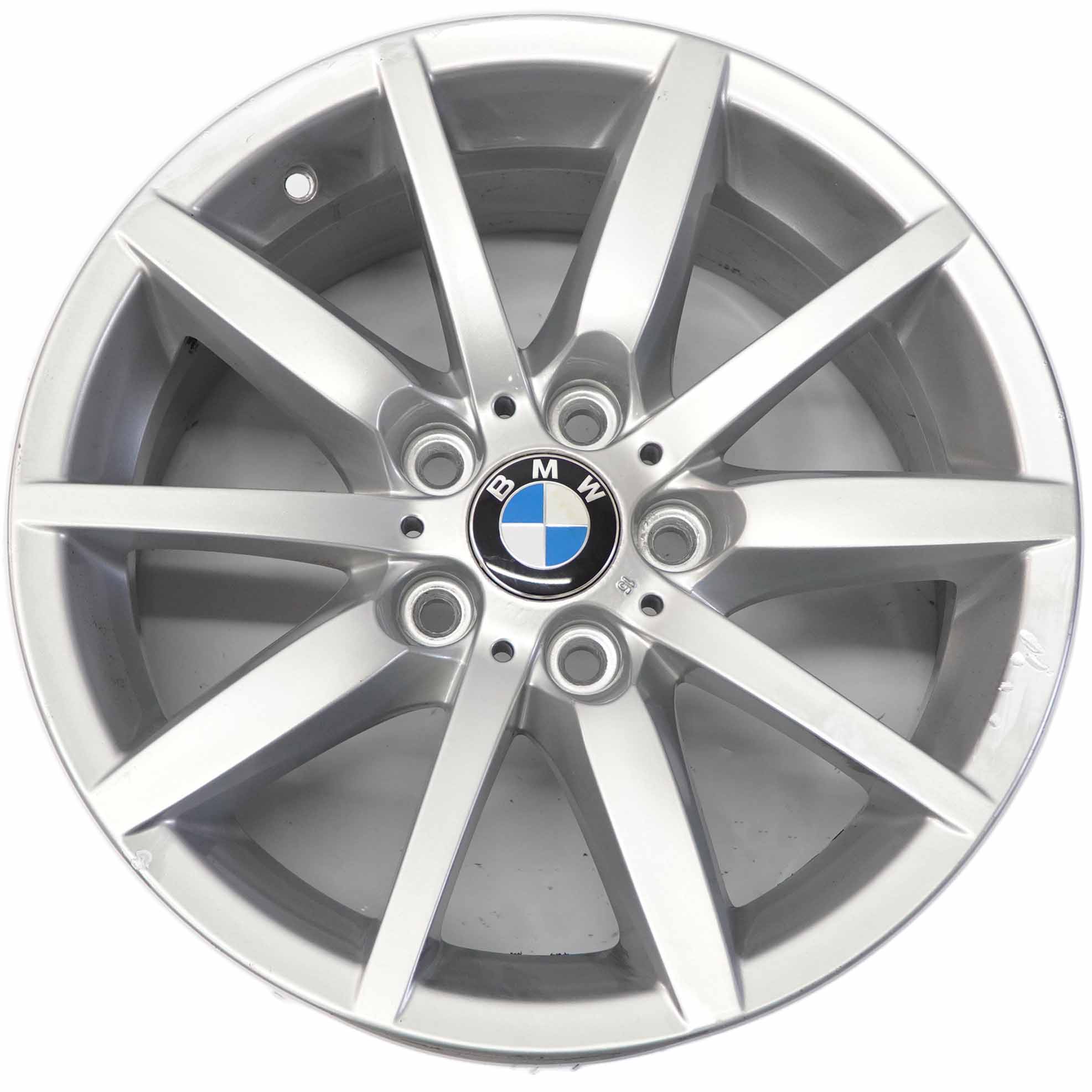 BMW E90 E91 Silver Light Alloy Wheel Rim 17" Star Spoke 286 8J ET:34 6783632