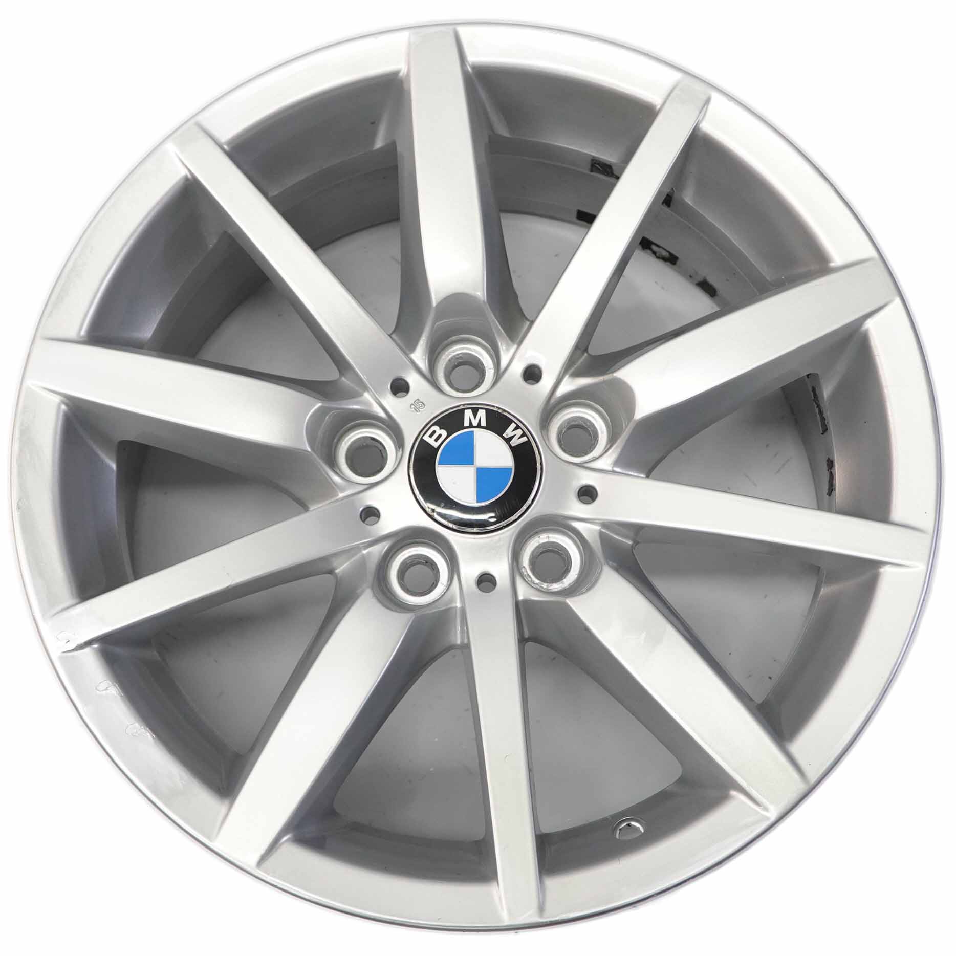 BMW E90 E91 Silver Light Alloy Wheel Rim 17" Star Spoke 286 8.5J ET:39 6783633