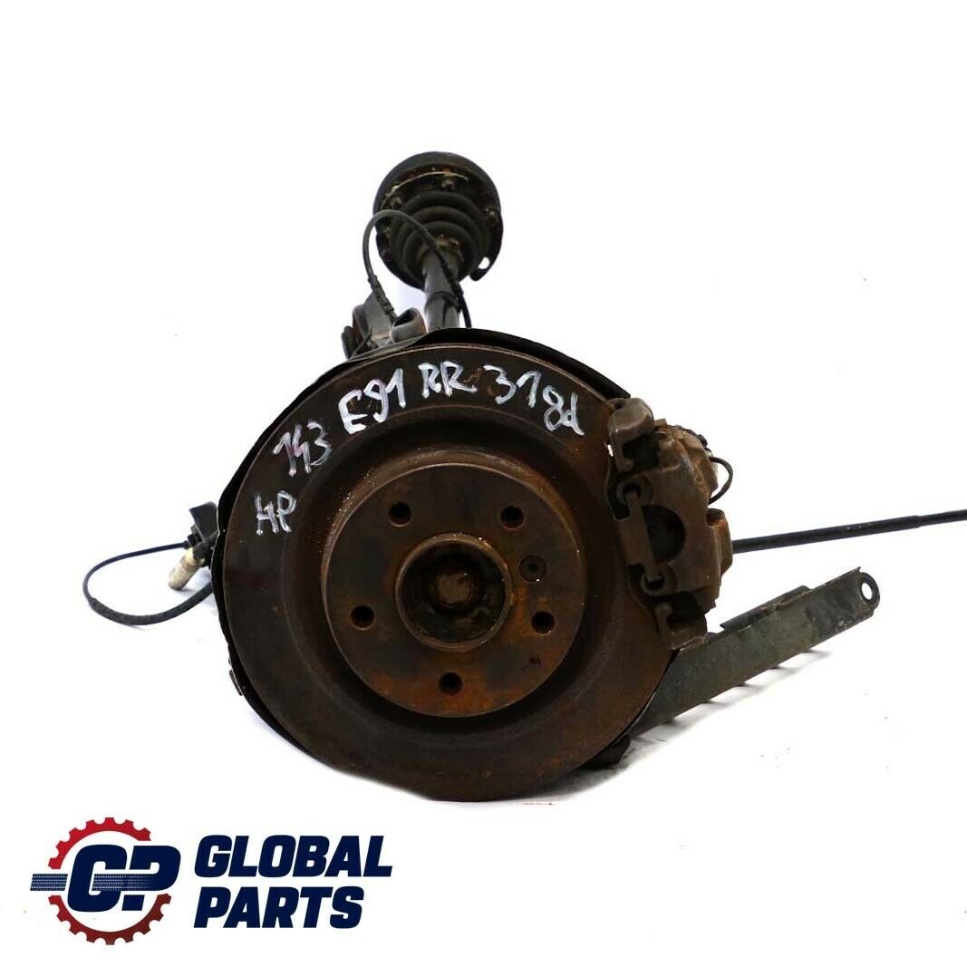 BMW 3 E91 LCI Touring 318d N47 Rear Right O/S Suspension Leg Brake Disc