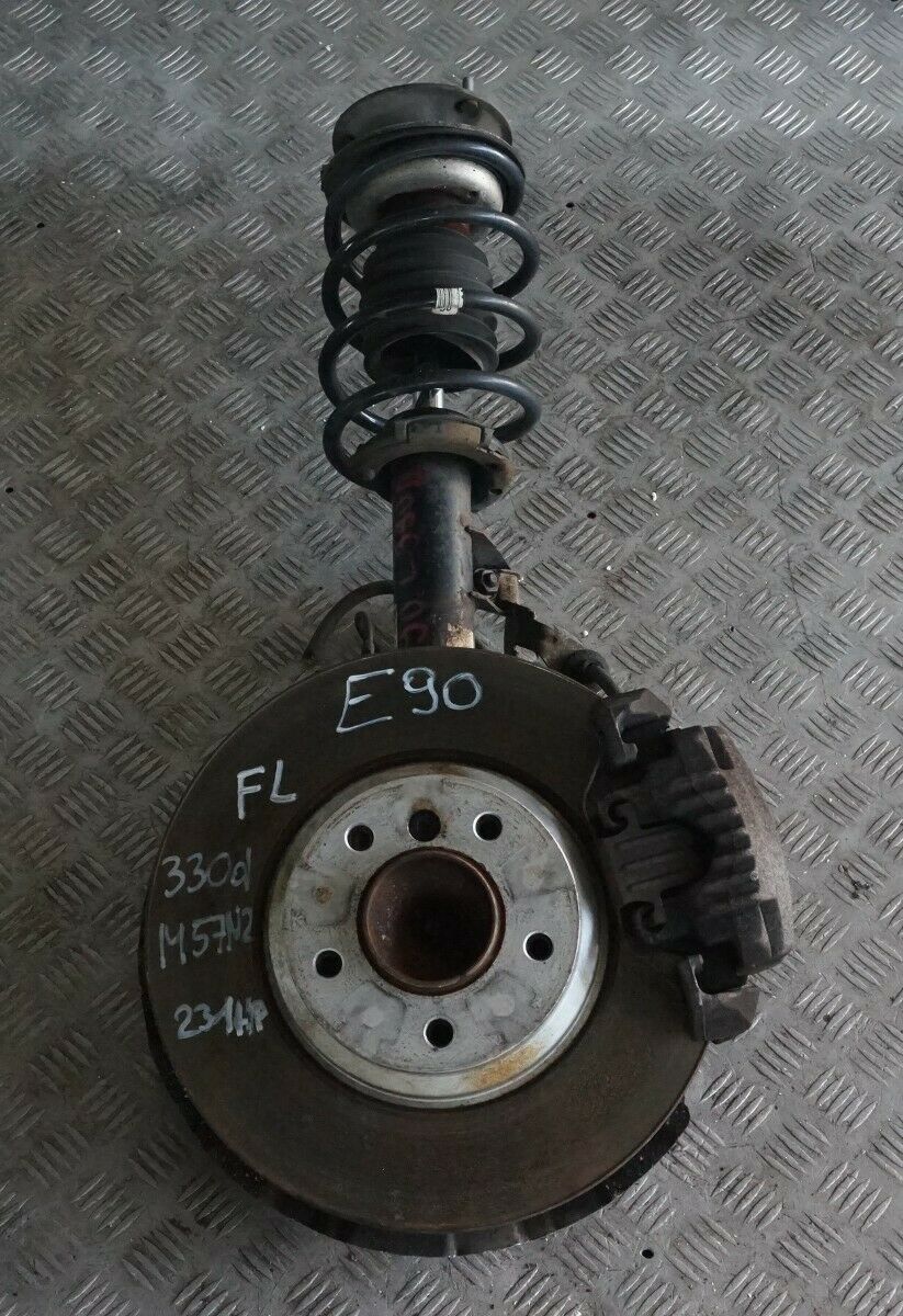 BMW 3 Series E90 330d M57N2 Front Left N/S Spring Strut Brake Suspension Leg