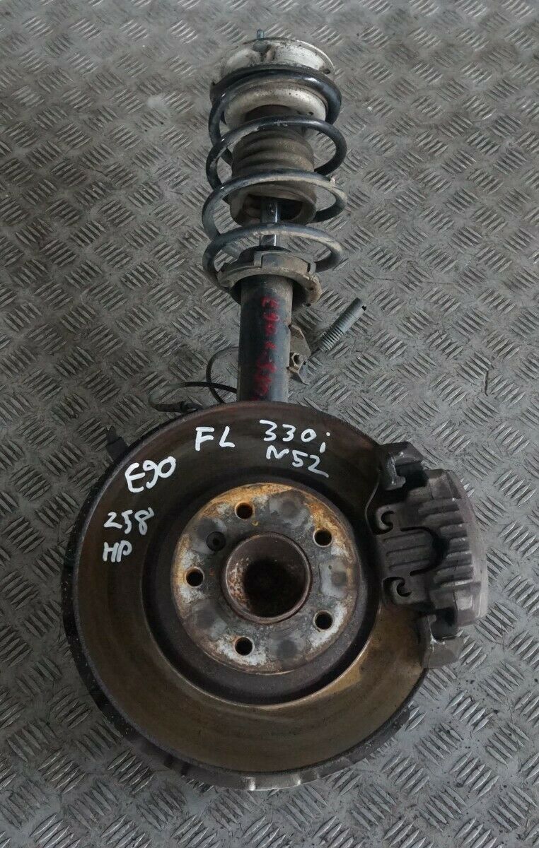 BMW 3 Series E90 330i N52 Front Left N/S Spring Strut Brake Suspension Leg