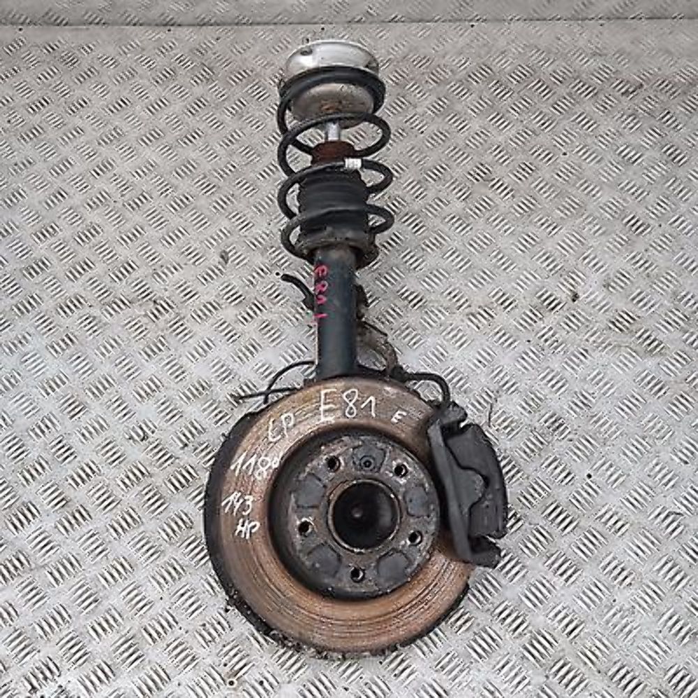 BMW 1 Series E81 118d N47 Front Left N/S Spring Strut Brake Suspension Leg Axle