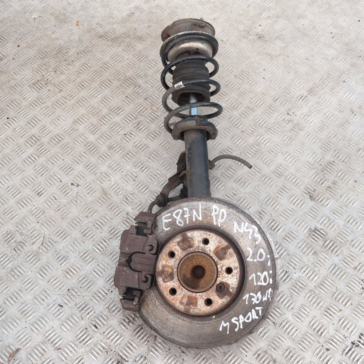 BMW 1 Series E87 LCI 120i N43 M Sport Front Right O/S Spring Leg Brake