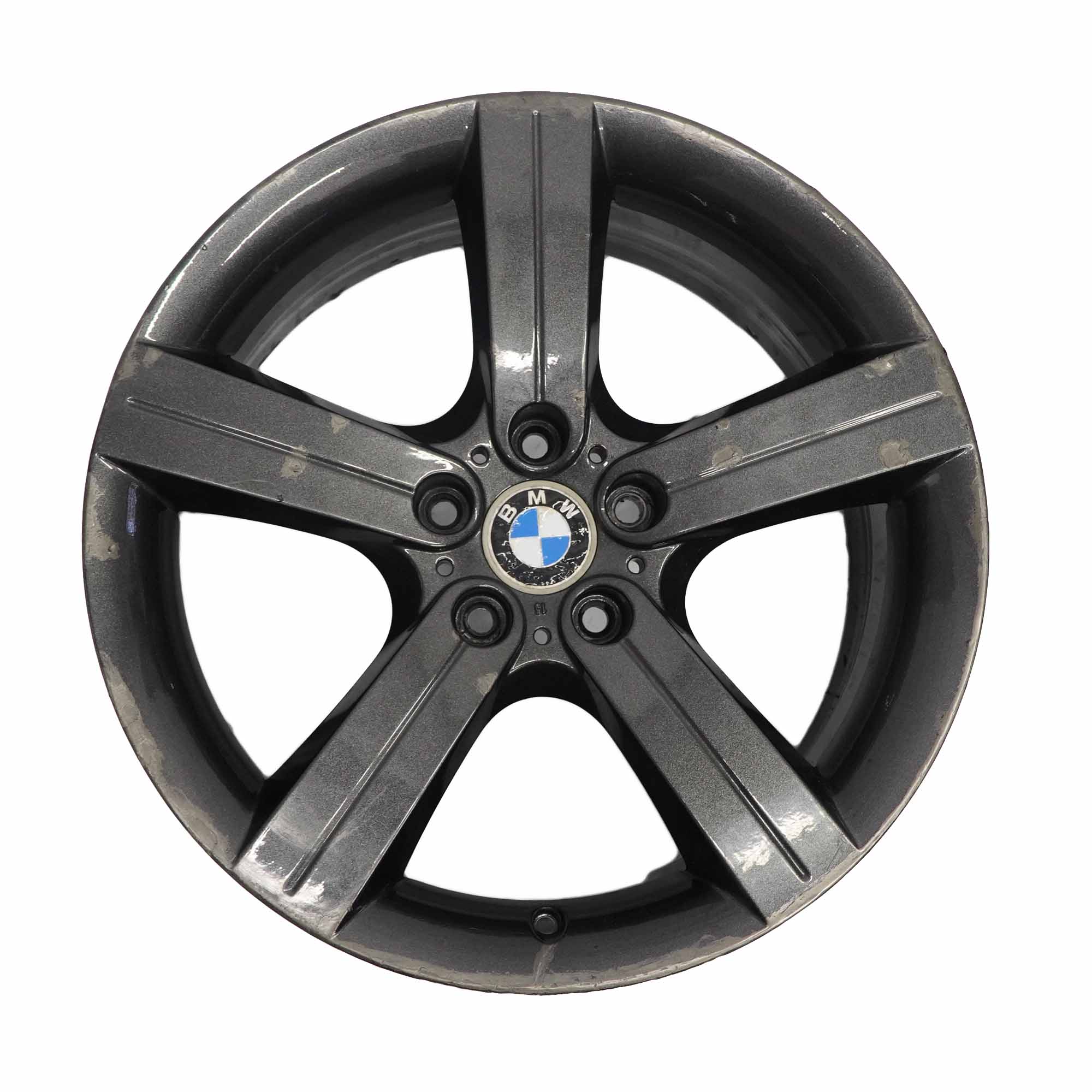 BMW E90 E91 E92 Schwarz Leichtmetallfelge 19" 8J ET:37 Sternspeiche 199 6786889