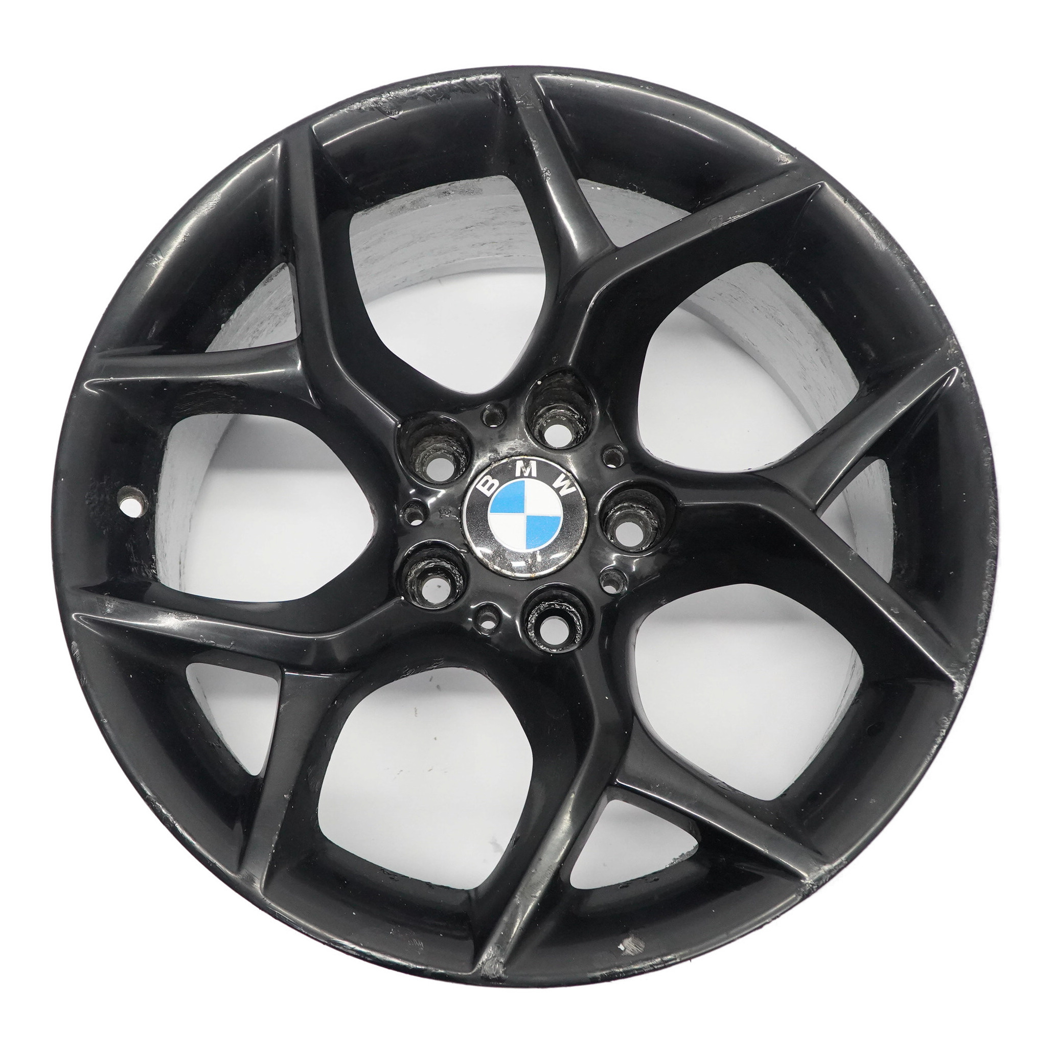 BMW X1 E84 Hinterrad Schwarz Felge 18" Y Speiche 322 ET:41 9J 6789146