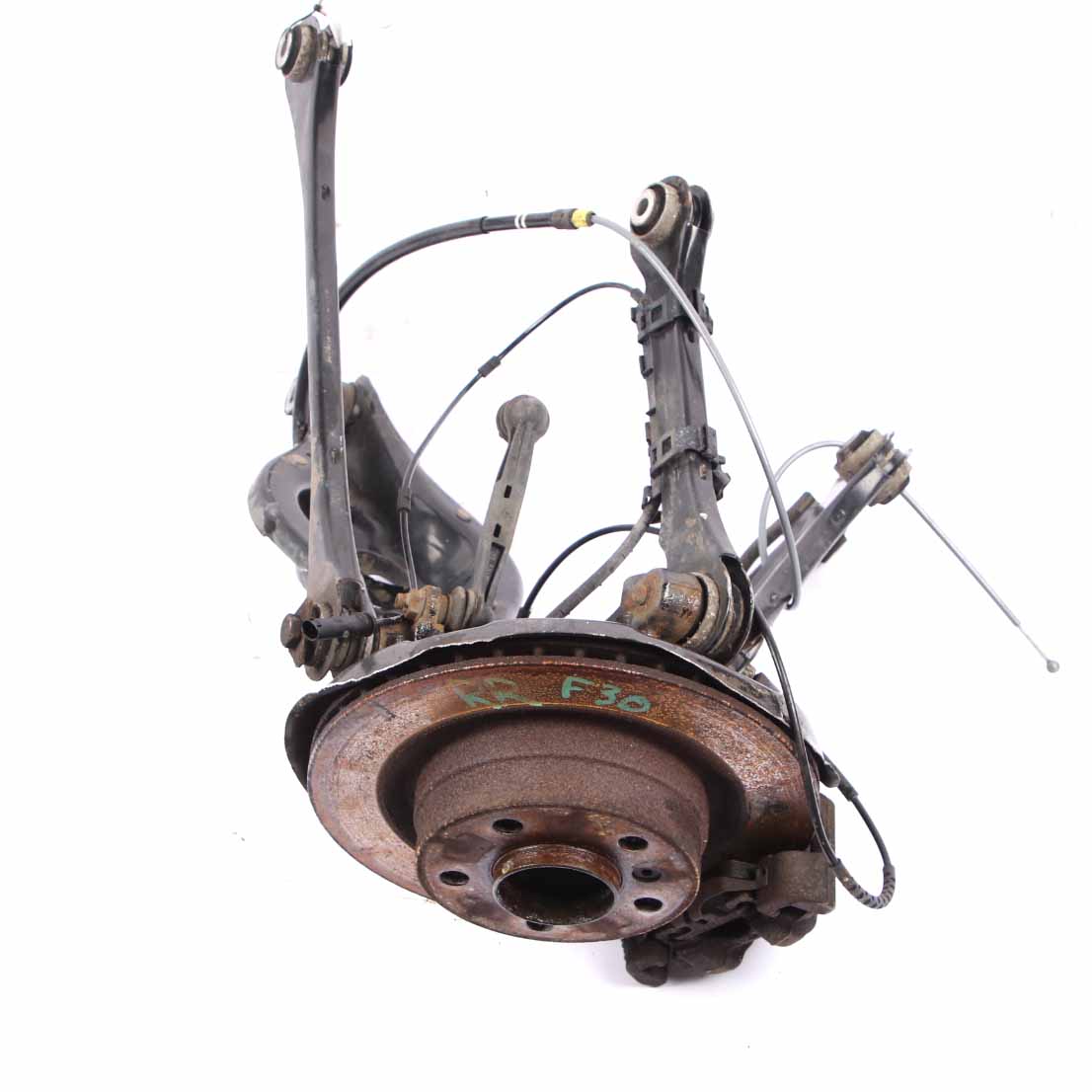 BMW F30 320i N20 B48 Rear Right O/S Suspension Leg Brake Caliper Disc