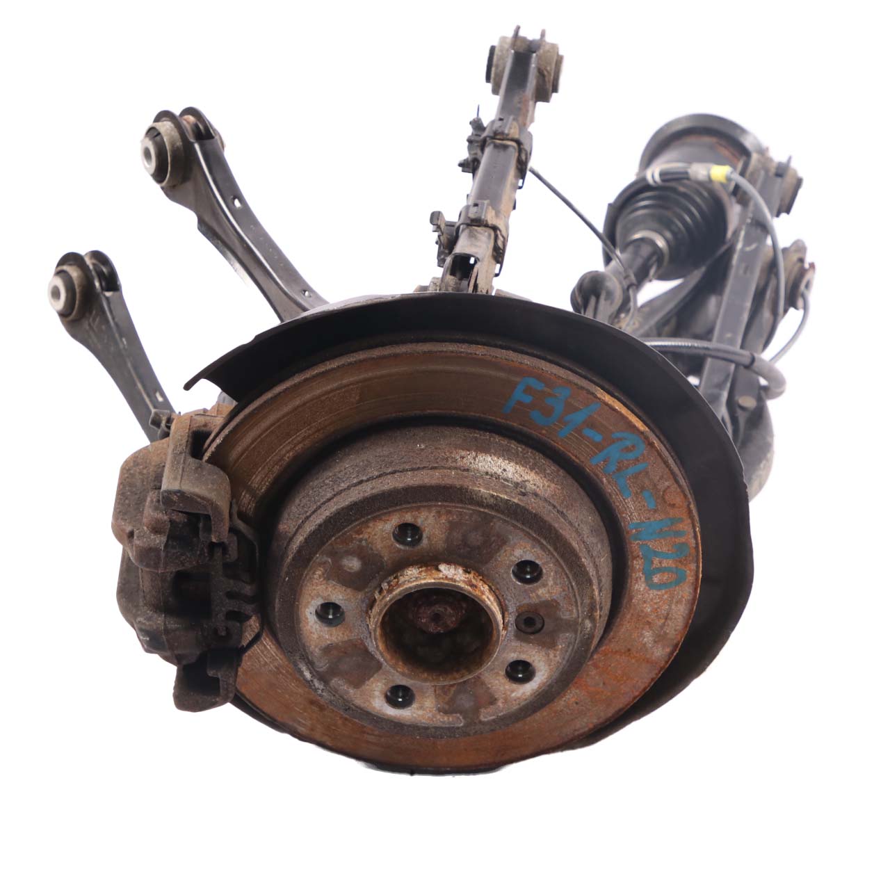 BMW 3 F30 F31 320i N20 184 hp Rear Left N/S Suspension Leg Brake Caliper