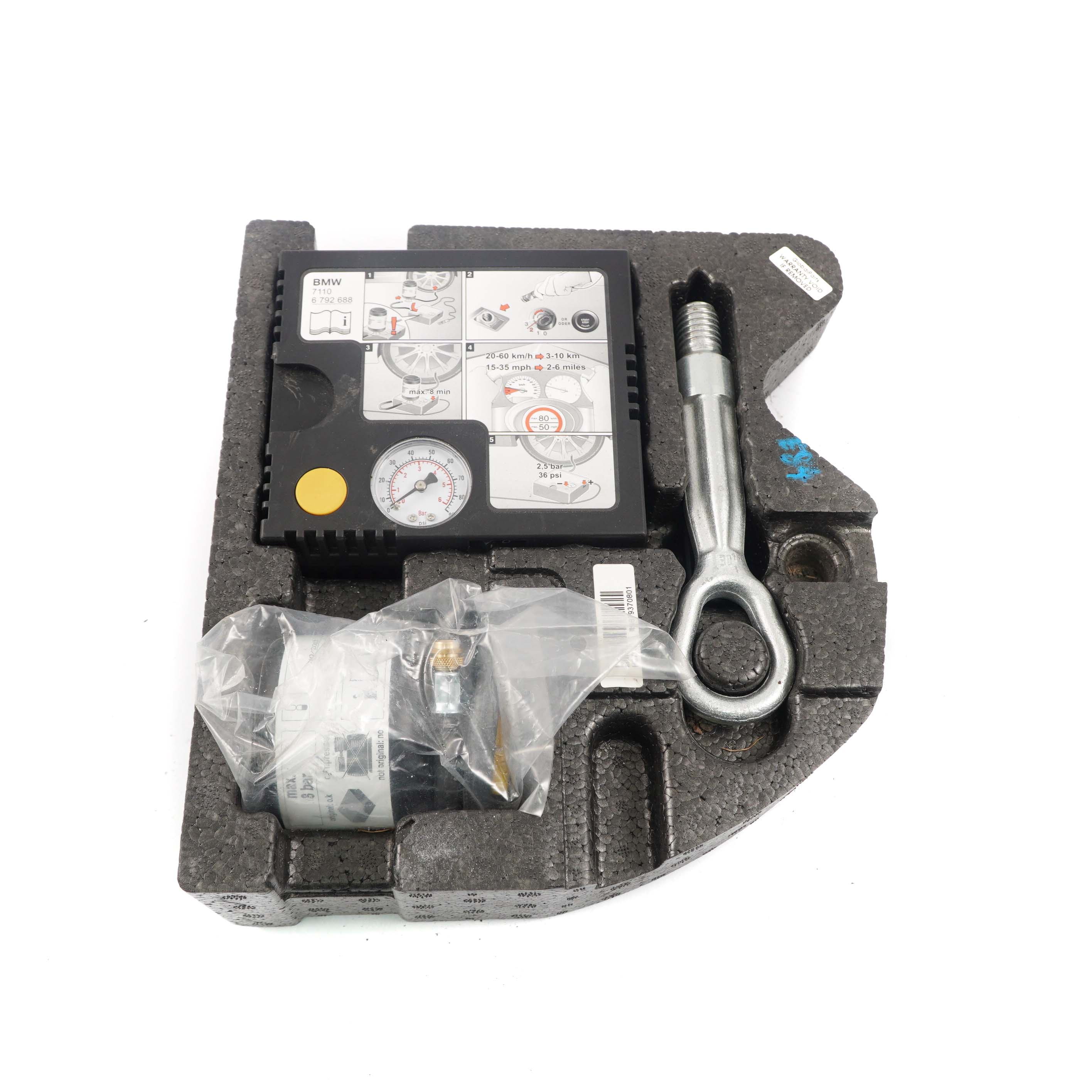 BMW X1 er E84 Toolkit Werkzeugsatz Ablageschale Mobility System Set 6793708