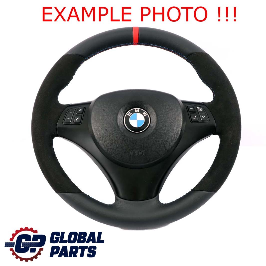 BMW E81 E82 E87 E90 E91 E92 NEW Leather / Alcantara M Sport Look Steering Wheel