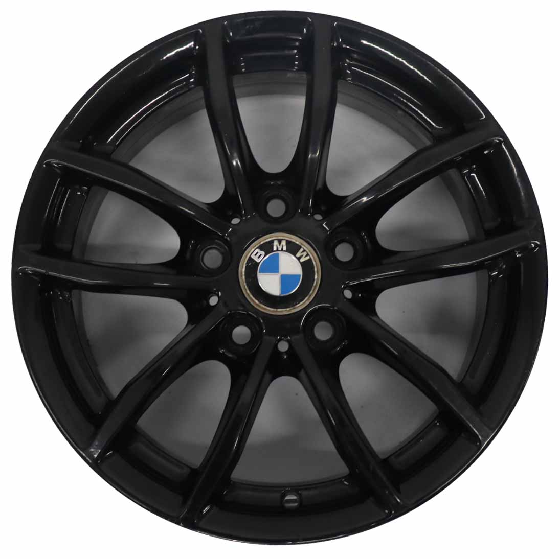 BMW F20 F21 F22 F23 Schwarz Felge 16" 7J ET:40 V-Speiche 378 6796202