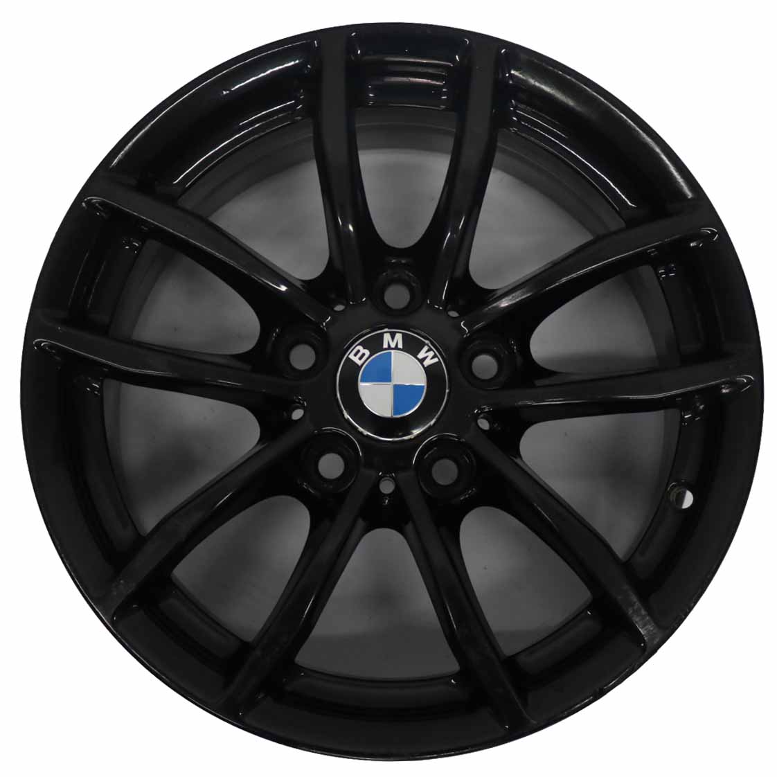 BMW F20 F21 F22 F23 Schwarz Felge 16" 7J ET:40 V-Speiche 378 6796202