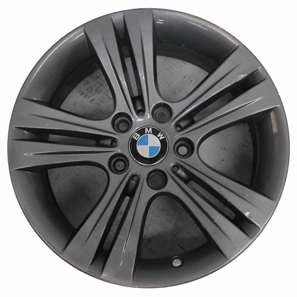 BMW F30 F31 F32 F33 Grey Alloy Wheel Rim 17" Double Spoke 392 7,5J ET:37 6796239