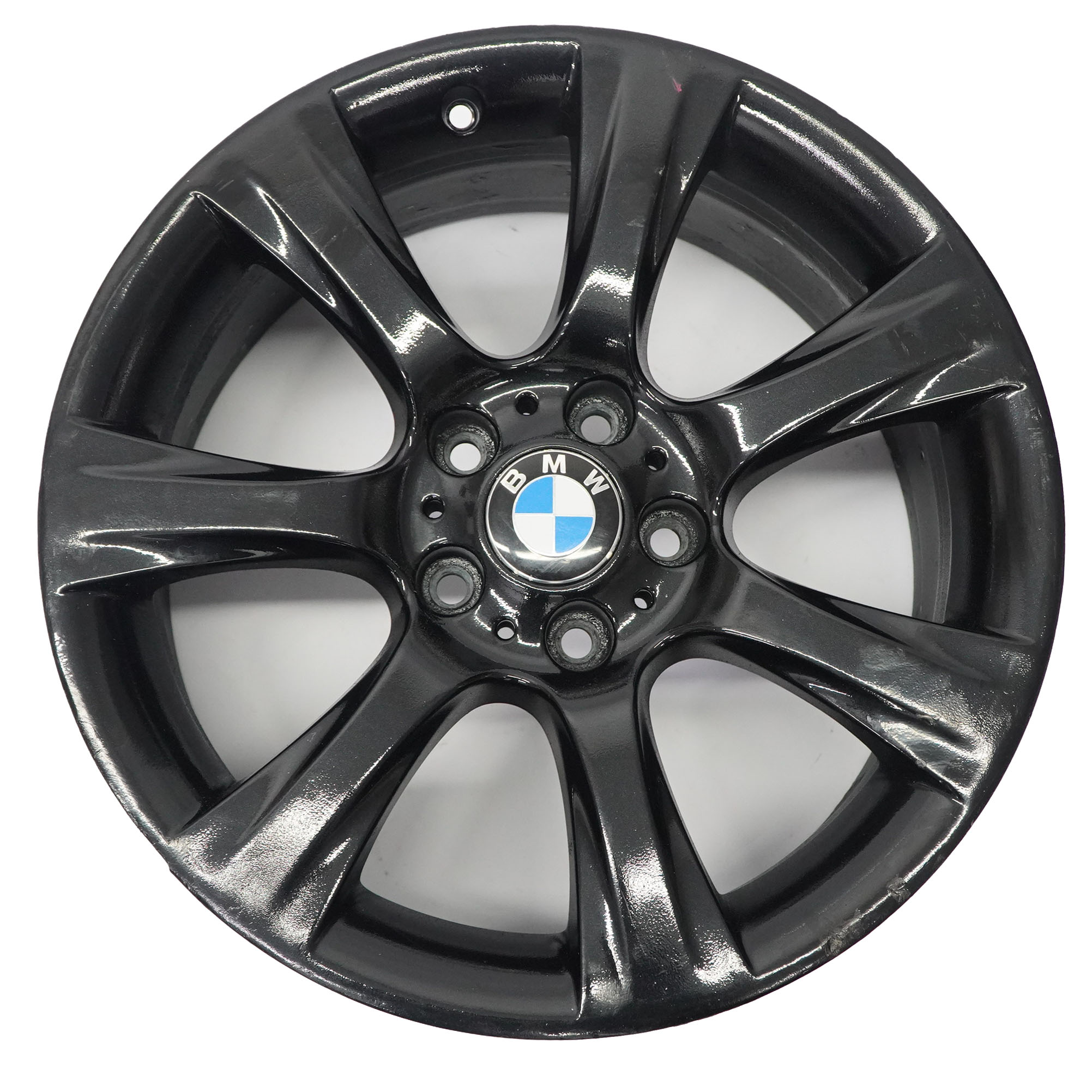 BMW F30 F31 F32 F33 Black Alloy Wheel Rim 18" 8J ET:34 Star Spoke 396 6796246