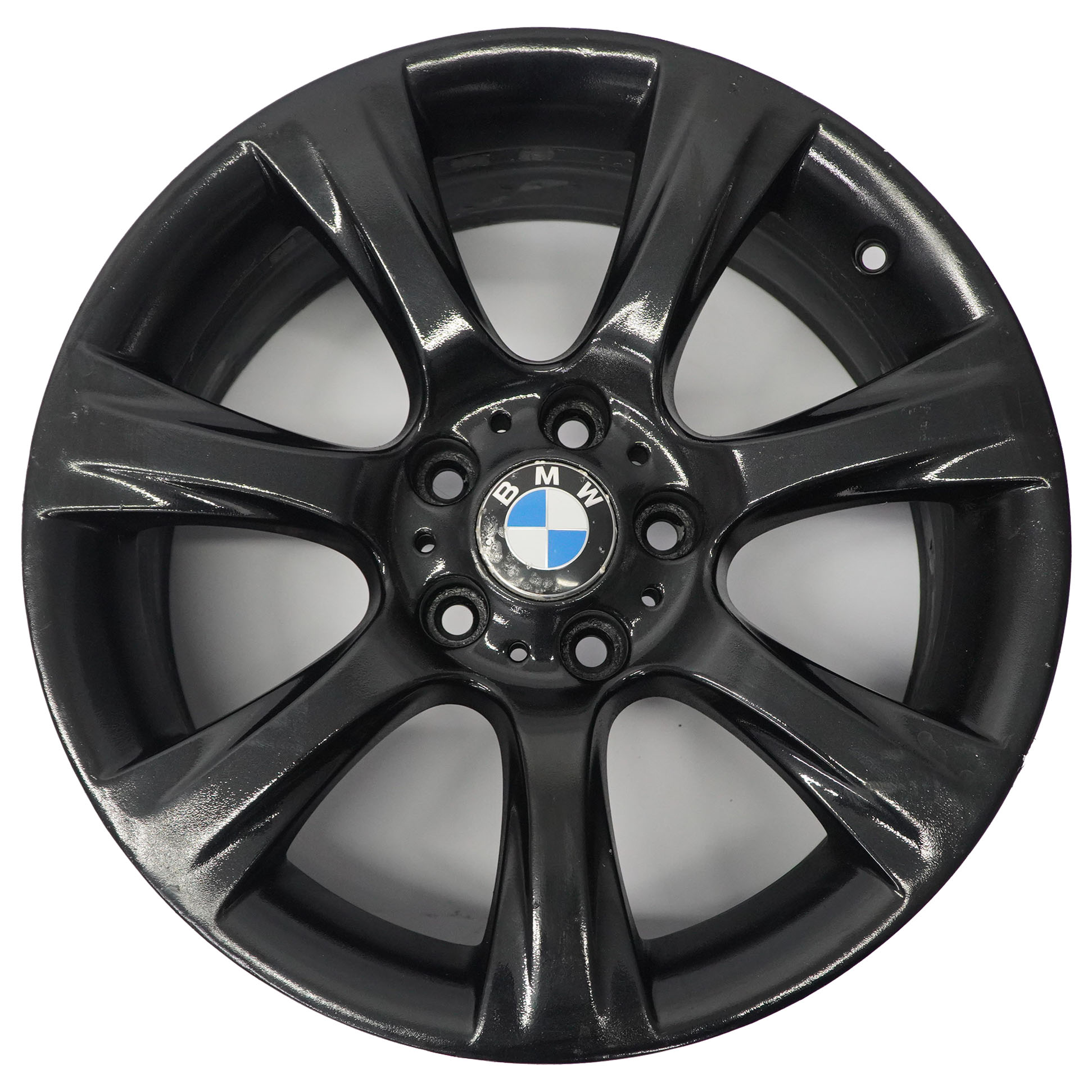 BMW F30 F31 F32 F33 Black Alloy Wheel Rim 18" 8J ET:34 Star Spoke 396 6796246