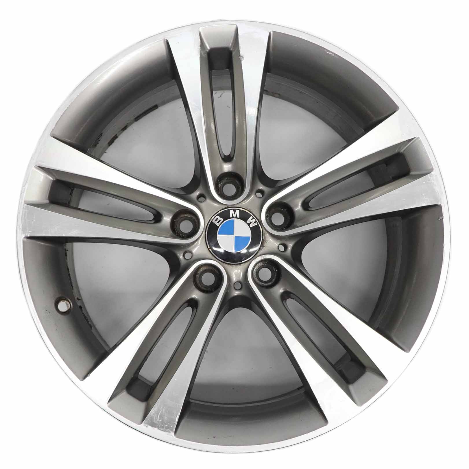 BMW F30 F31 F32 F33 Ferricgrey Wheel Alloy Rim 18" Double Spoke 397 8J ET:34