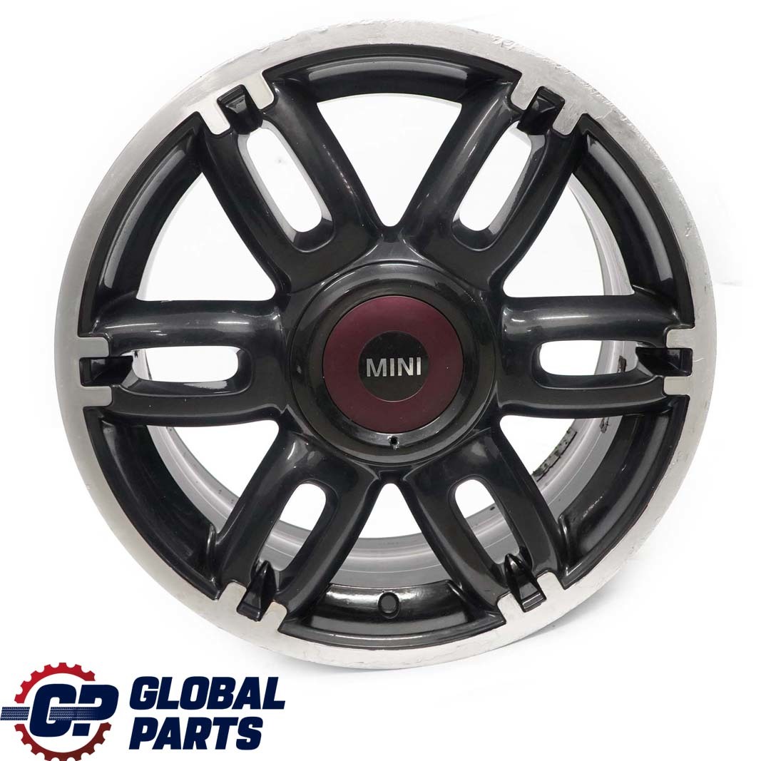  Mini Cooper One R55 R56 R57 Alu Felge Alufelge 17" ET:48 7J Twin Spoke 128