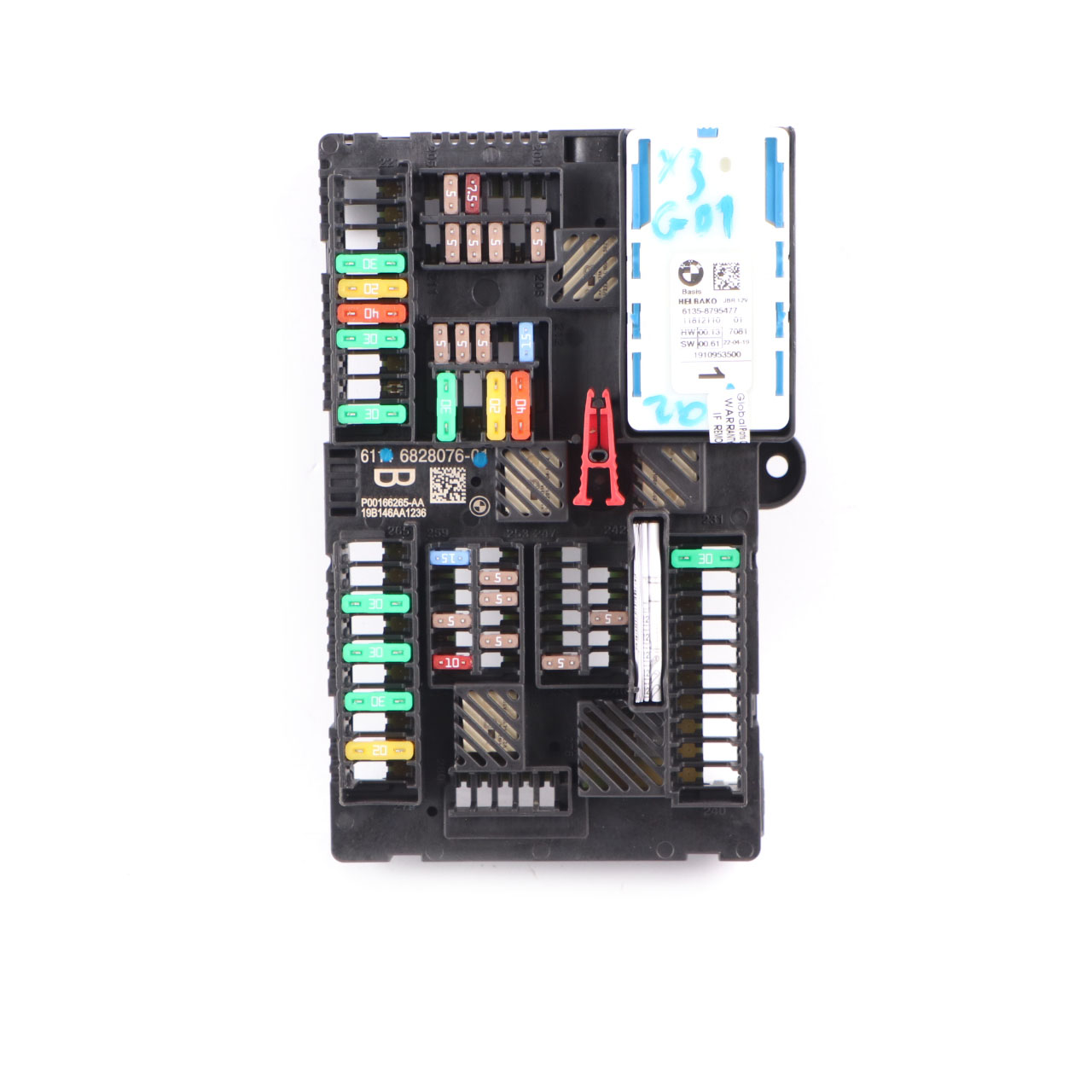 BMW X3 G01 Sicherung Relais Box Steuergerät ECU 6828076 8795477