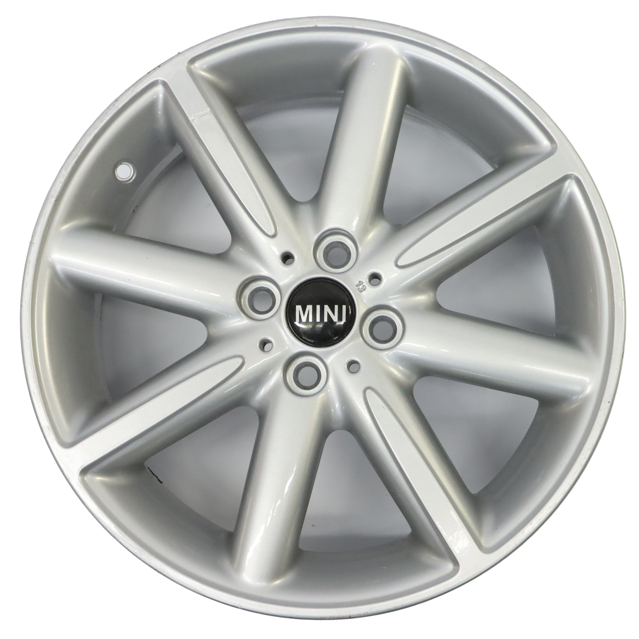 Mini Cooper One R55 R56 R57 Silberne Leicht metall felge 17" ET:48 7J 6850503