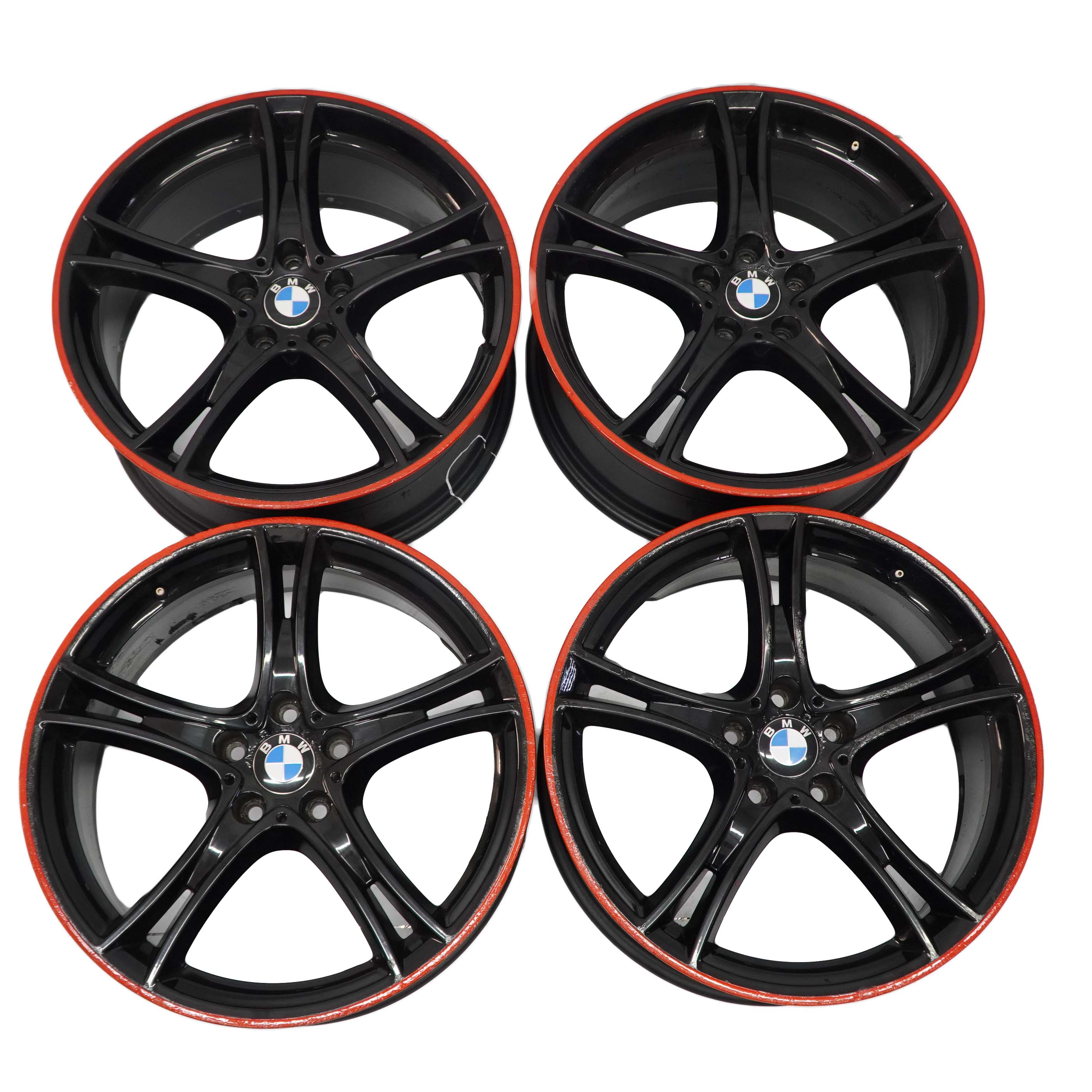 BMW F30 F31 F32 Alu Felgen Alufelge Komplettes 4x Rad 20" Doppelspeiche 361