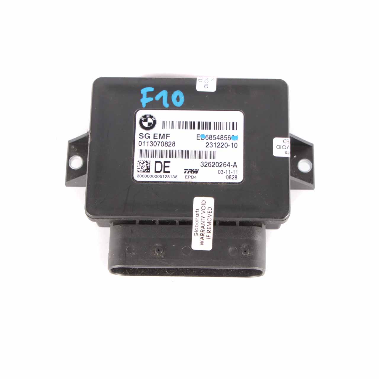 BMW F10 F11 F12 EMF Module  Parking Brake Unit Electric Control 6854856