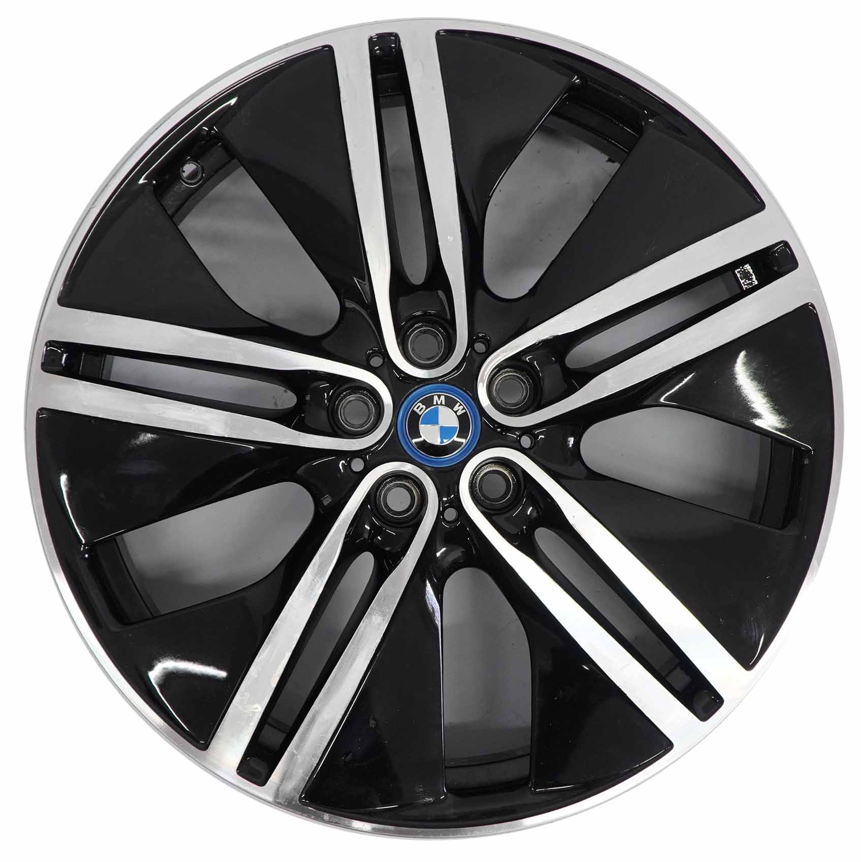 BMW i3 I01 Wheel Alloy Rim 20" Jet Black Double Spoke 430 ET:43 5J 6856898