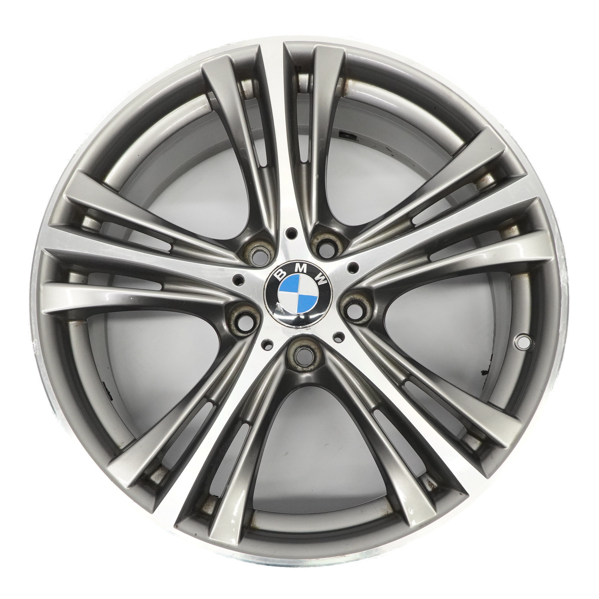 BMW F30 Ferric Grey Rear Alloy Wheel Rim 19" 8,5J ET:47 Star Spoke 407 6857566