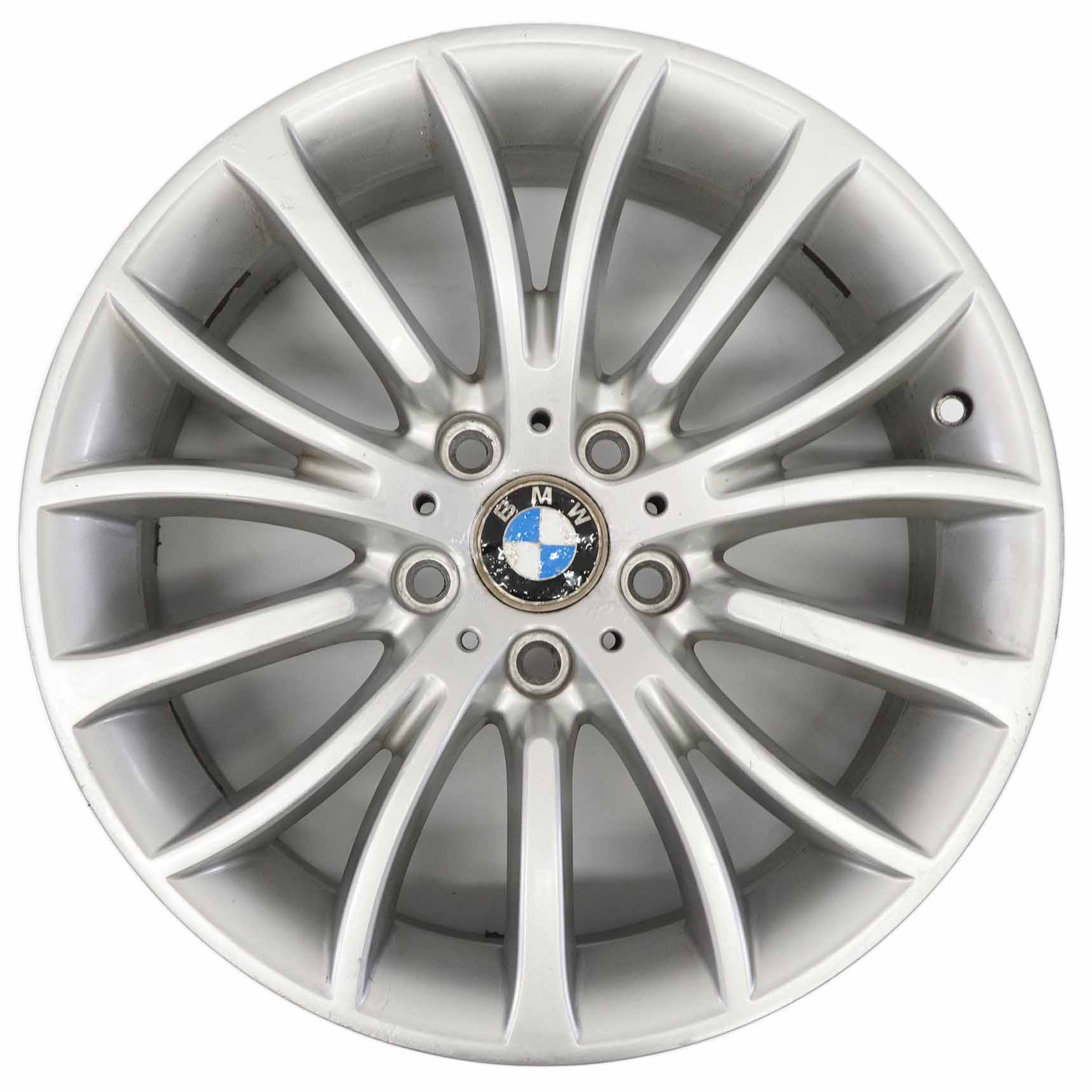 BMW F10 F11 F12 Silver Alloy Wheel Rim 18" Multispoke 454 8J ET:30 6857668