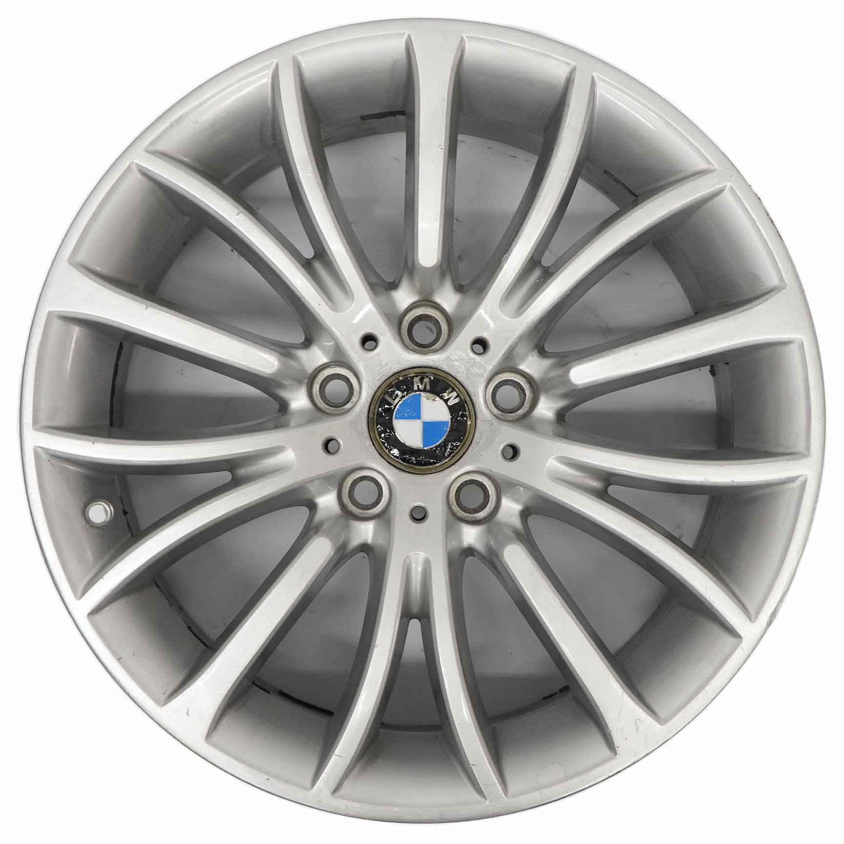 BMW F10 F11 F12 Silver Alloy Wheel Rim 18" Multispoke 454 8J ET:30 6857668