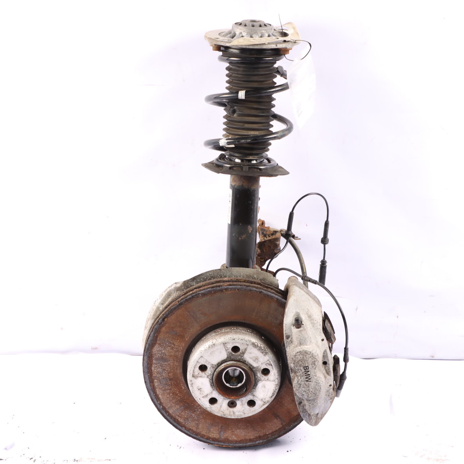 BMW F32 435dX Suspension Leg Front Left N/S xDrive Wheel Hub Brake Disc