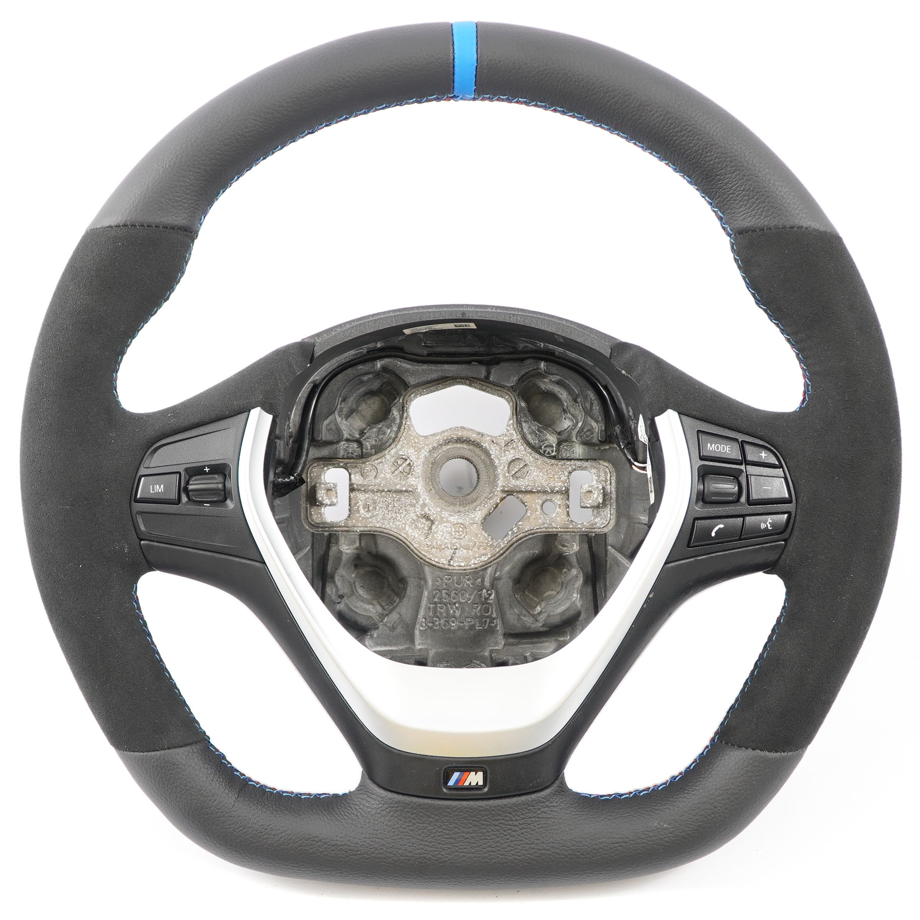 BMW F20 F21 F30 F31 F32 F34 NEW Black Leather / Alcantara Sport Steering Wheel