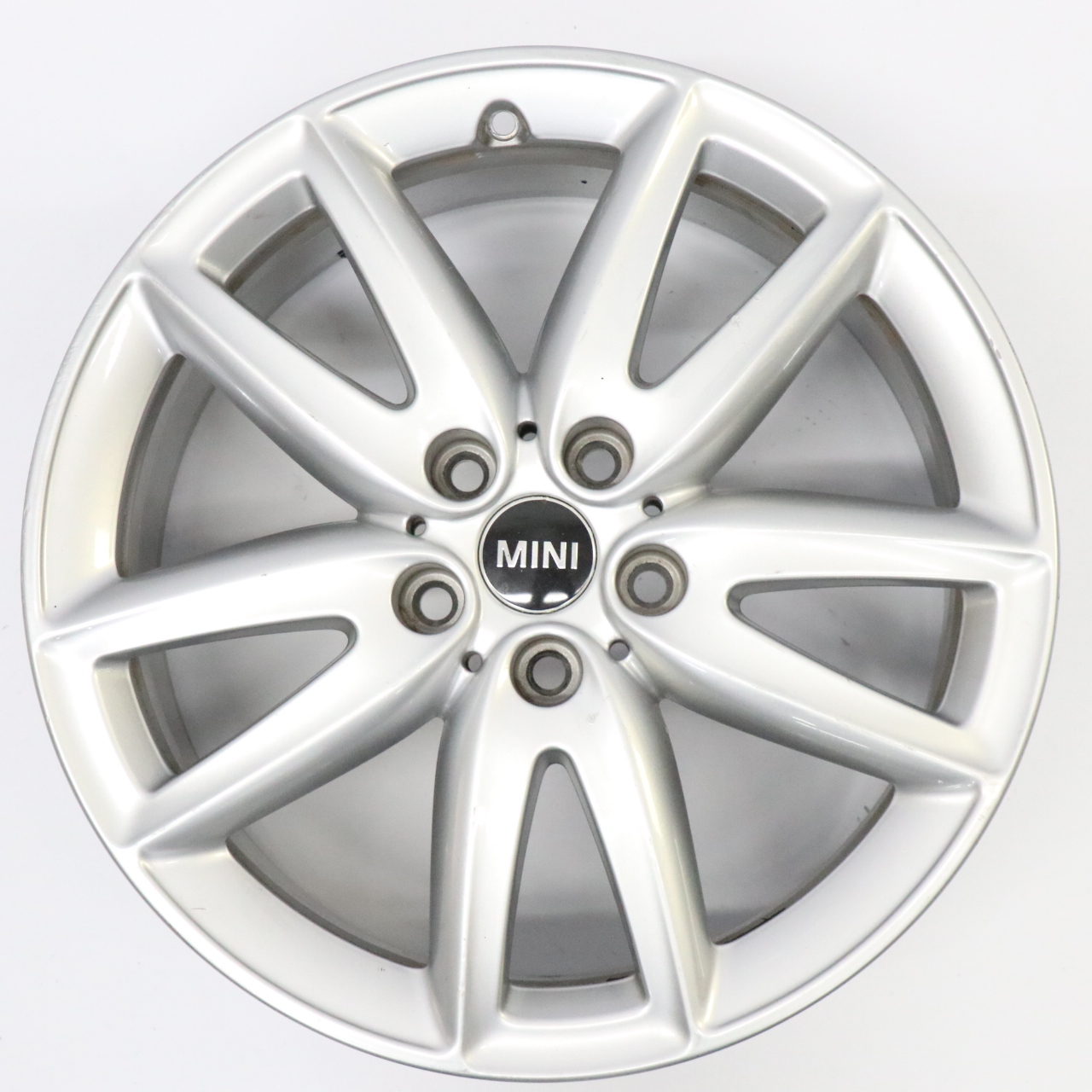 Mini F60 Bright Silver Wheel Alloy Rim 18" JCW Grip Spoke 815 ET:51 7,5J 6888852