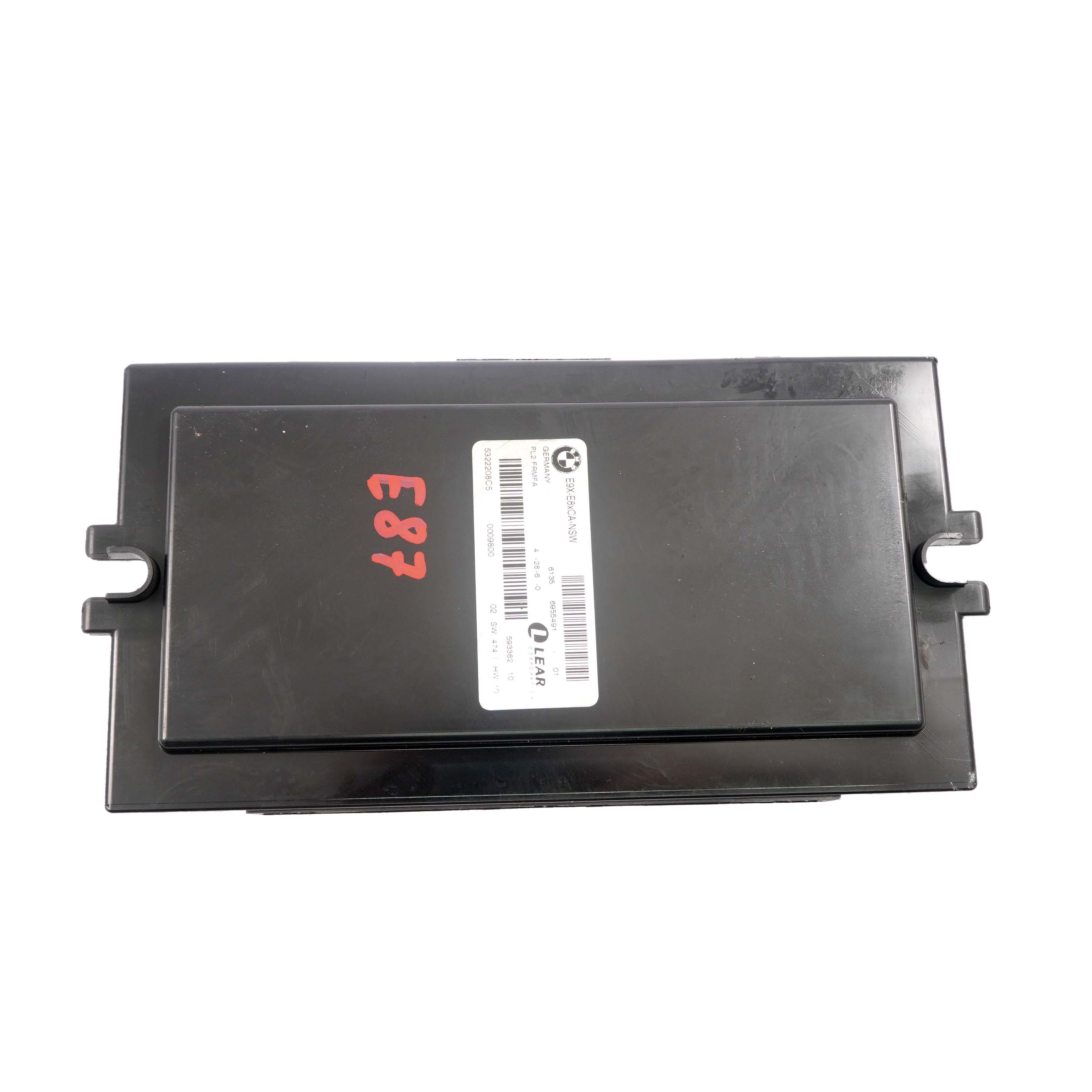 BMW 1 er E87 Lichtmodul ECU NSW PL2 FRMFA Fussraummodul 6955491