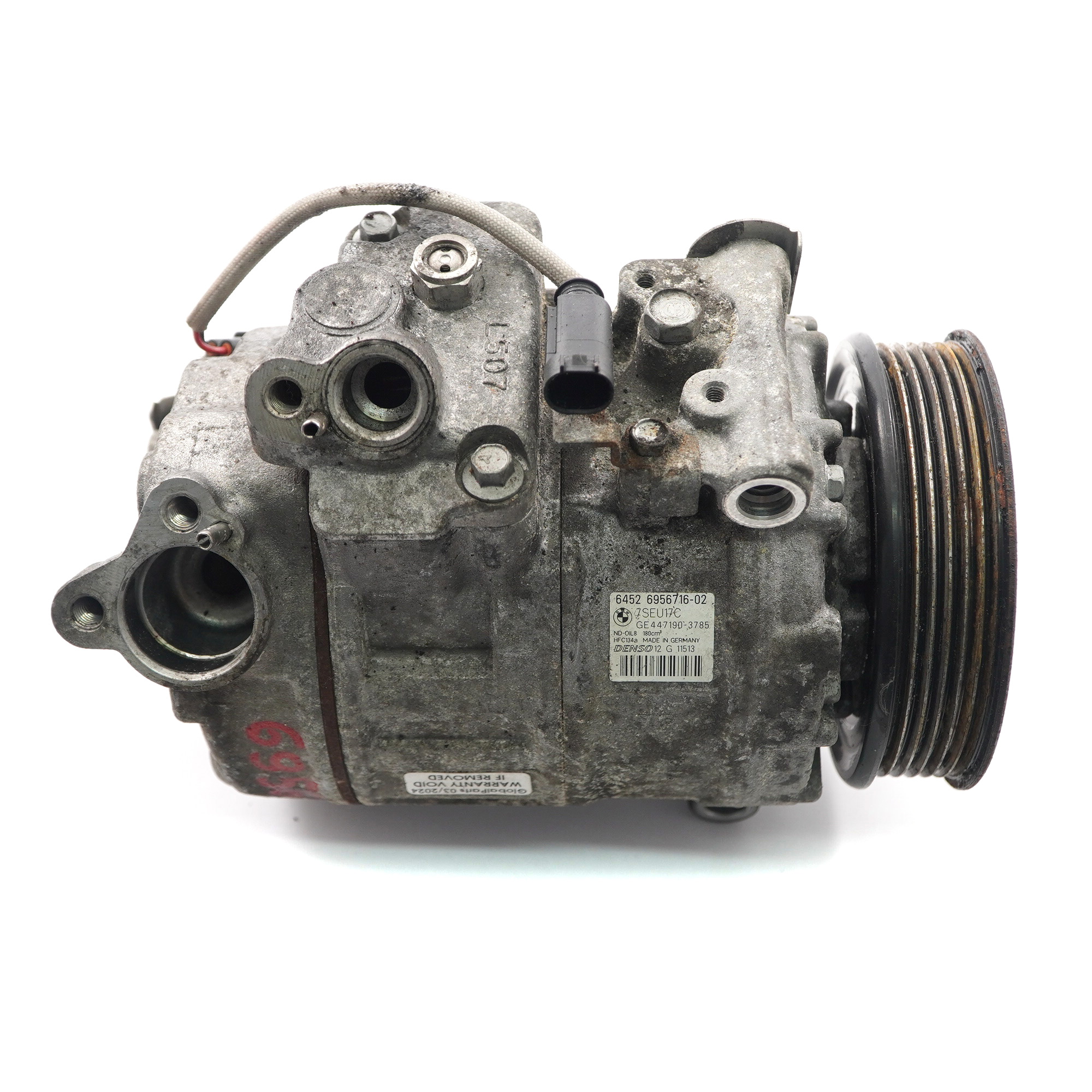 BMW E81 E87 E90 E91 E93 LCi N52 Klimaanlage A/C Kompressor 6956716