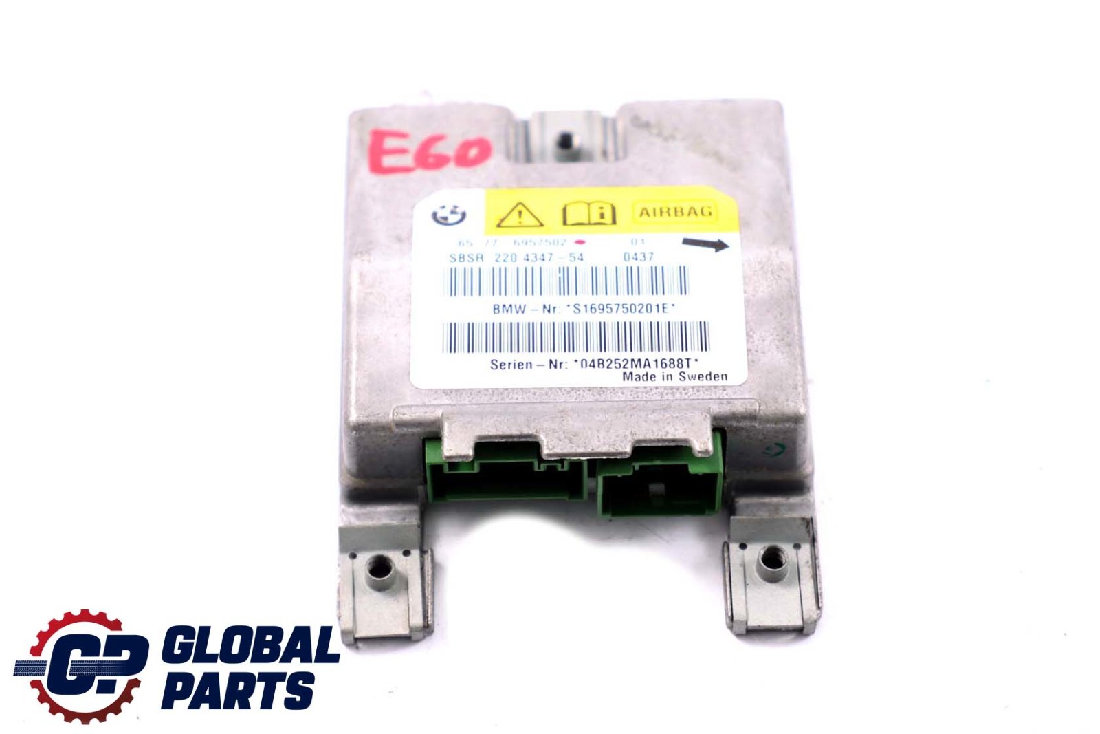 BMW 5 6 Series E60 E61 E63 Sensor B-pillar Airbag Right O/S 6957502