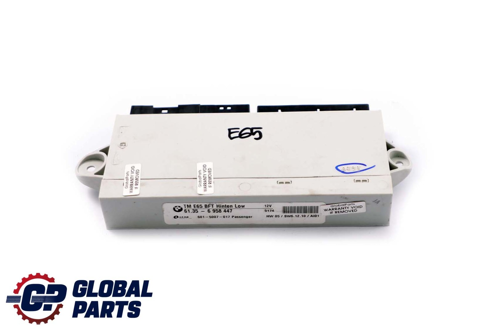 BMW E65 Unidad De Control Puerta Trasera Lado Pasajero Hinten Low BFT 6958447