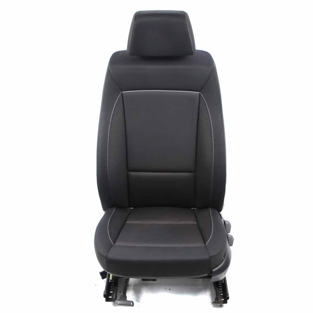 BMW E87 Asiento Interior Tela Delantero Izquierdo Red Antracita 6970531